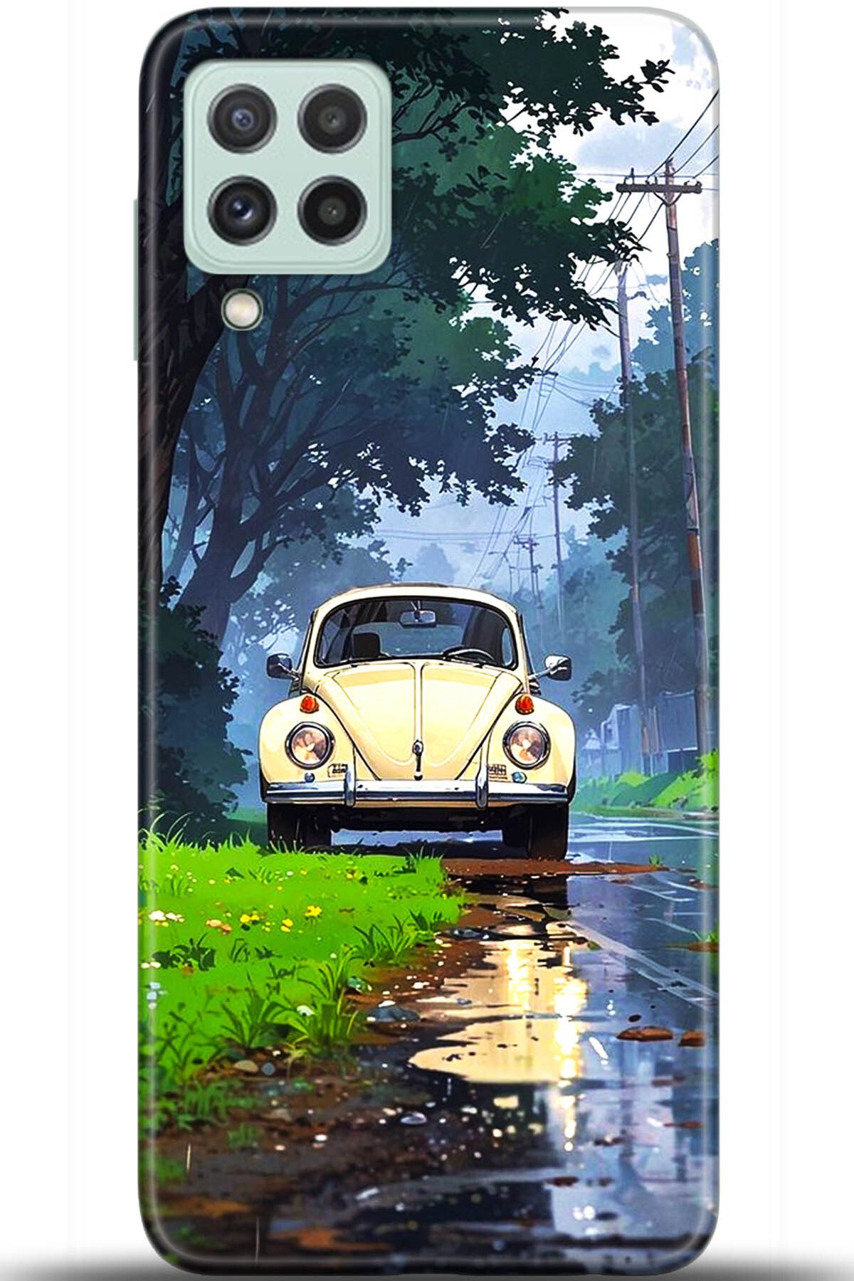 Noprin Samsung Galaxy M22 Kılıf HD Baskılı Kılıf - Happiness Series 5562
