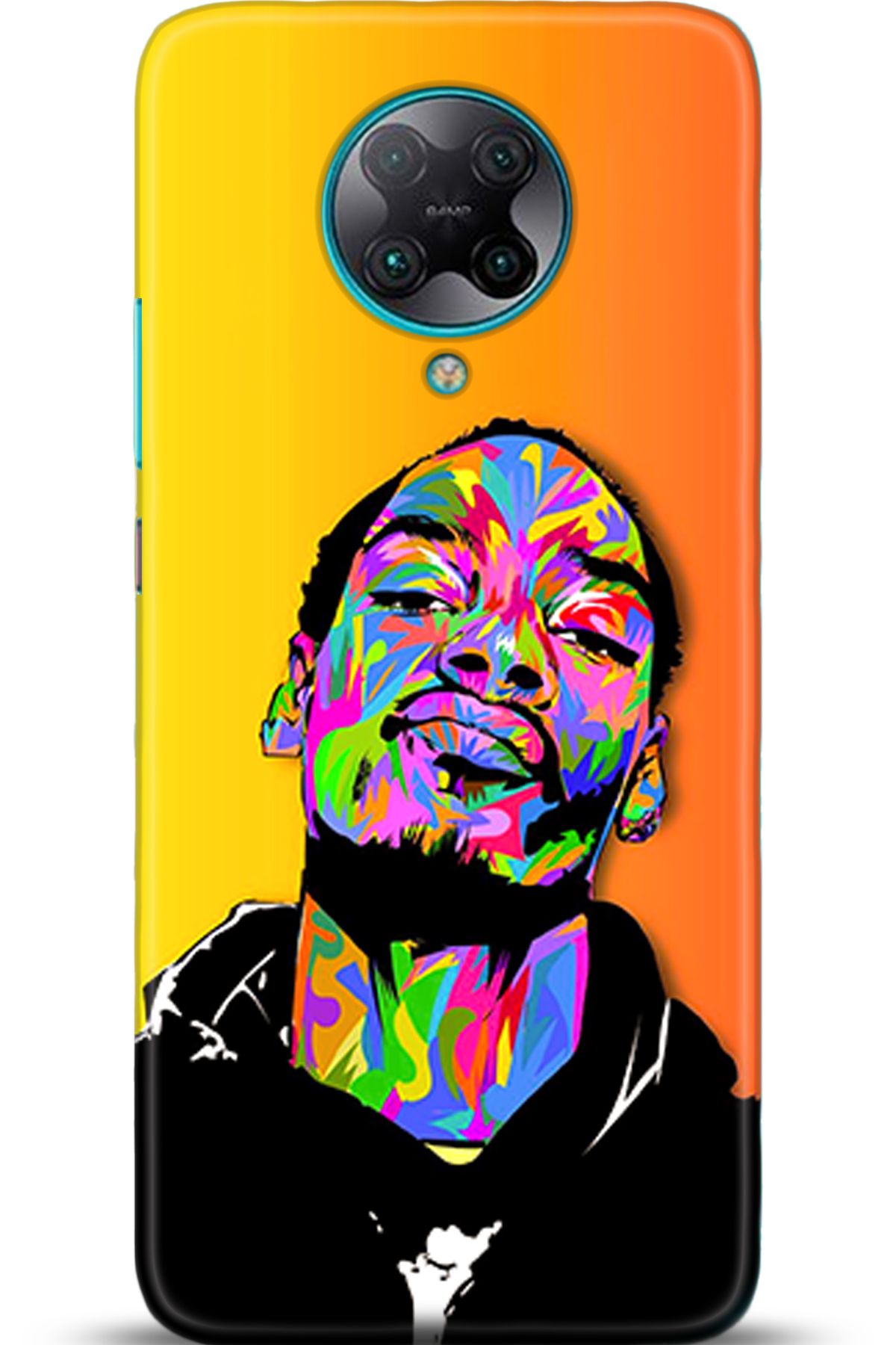 Noprin Xiaomi Redmi K30 Pro Kılıf HD Baskılı Kılıf - Happiness Series 5573