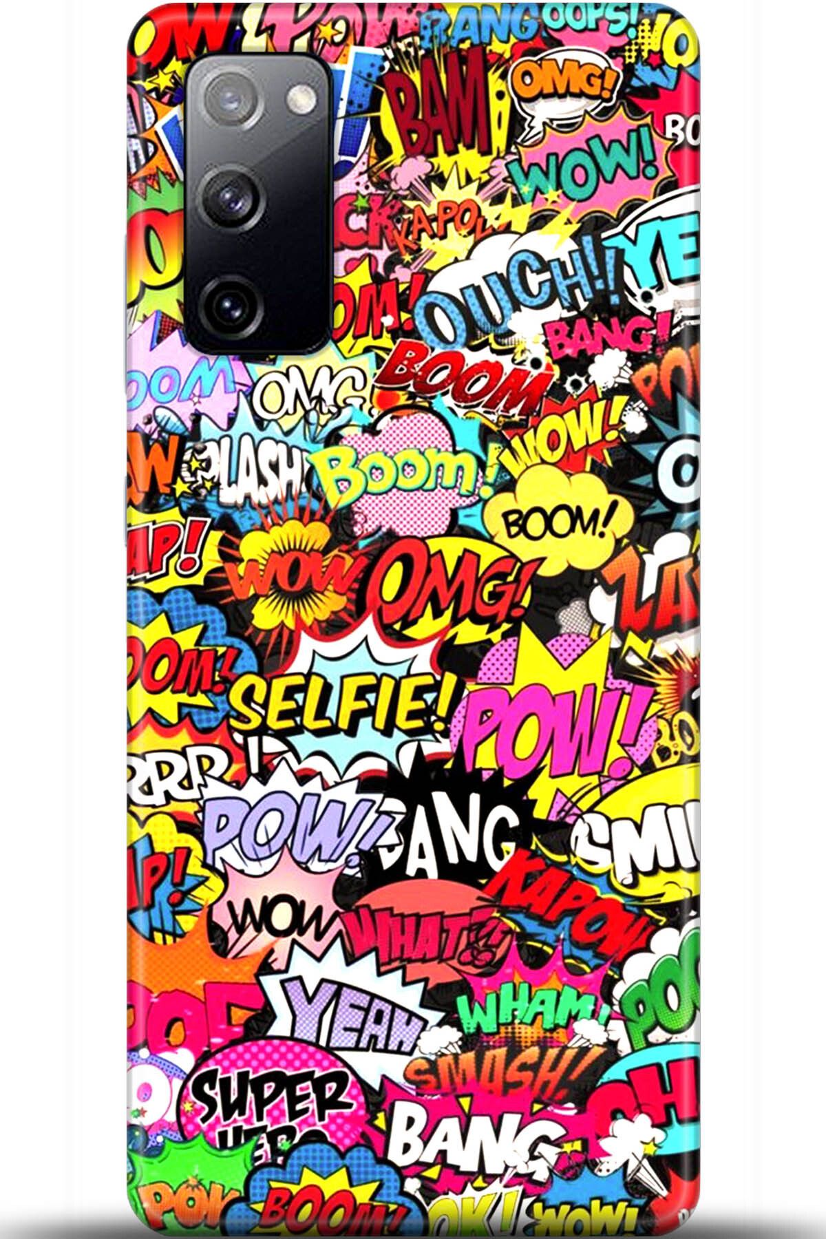 Noprin Samsung Galaxy S20 FE Kılıf HD Baskılı Kılıf - Happiness Series 5552