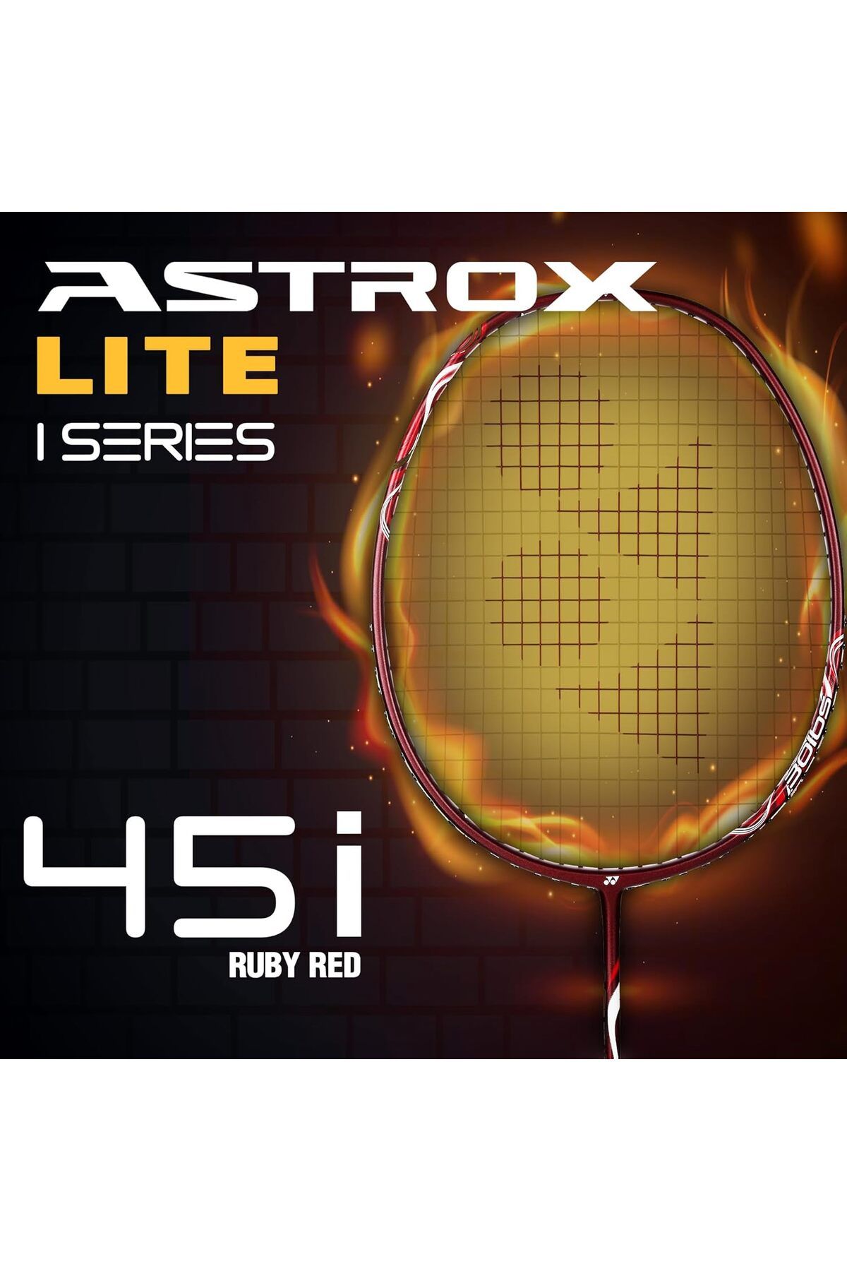 YONEX-AstroxLite 45i Graphite Strung Badminton Racket | Racket Cover | 77gms | 30lbs String Tension 2