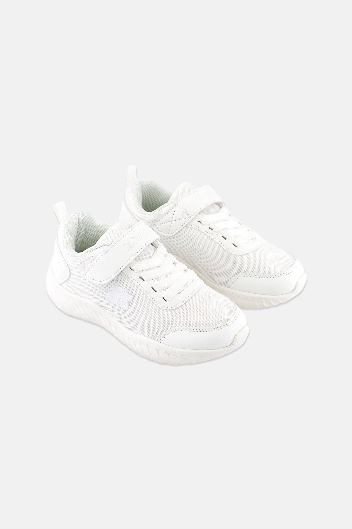 Starter-Kids Boy Velcro Closure Outdoor Shoes, White 1