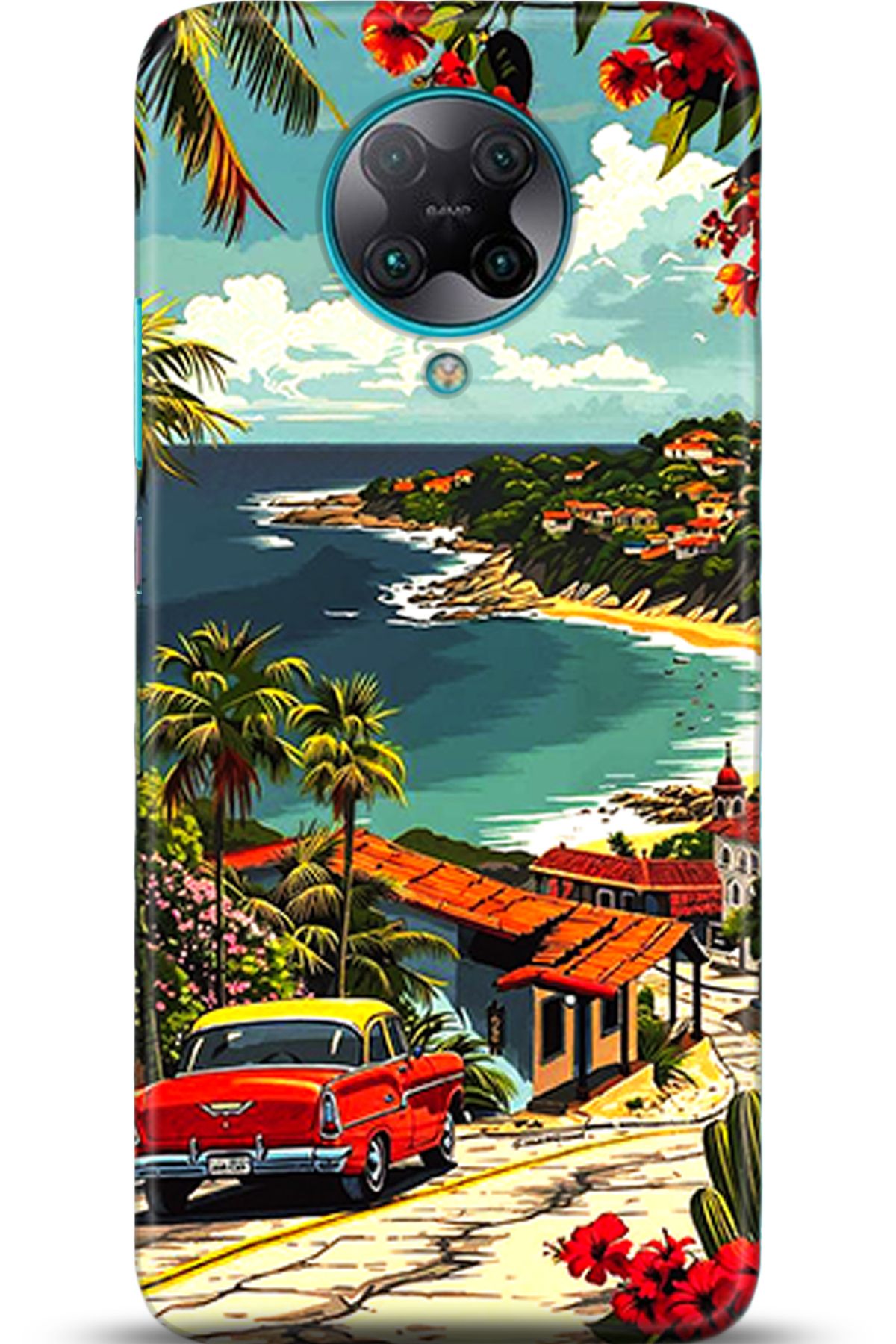 Noprin Xiaomi Poco F2 Pro Kılıf HD Baskılı Kılıf - Happiness Series 5560