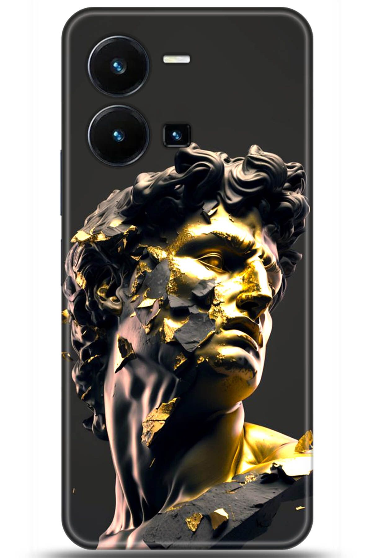 Noprin Vivo Y35 Kılıf HD Baskılı Kılıf - Happiness Series 5574