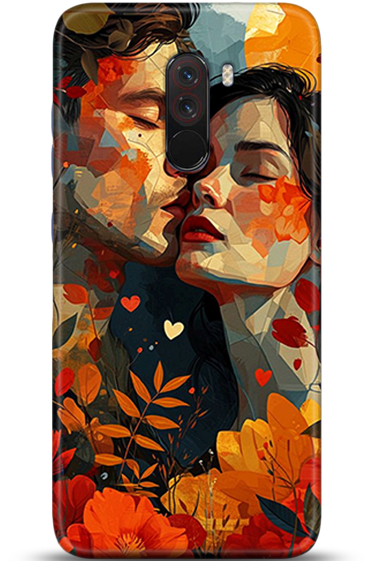 Noprin Xiaomi Pocophone F1 Kılıf HD Baskılı Kılıf - Happiness Series 5556