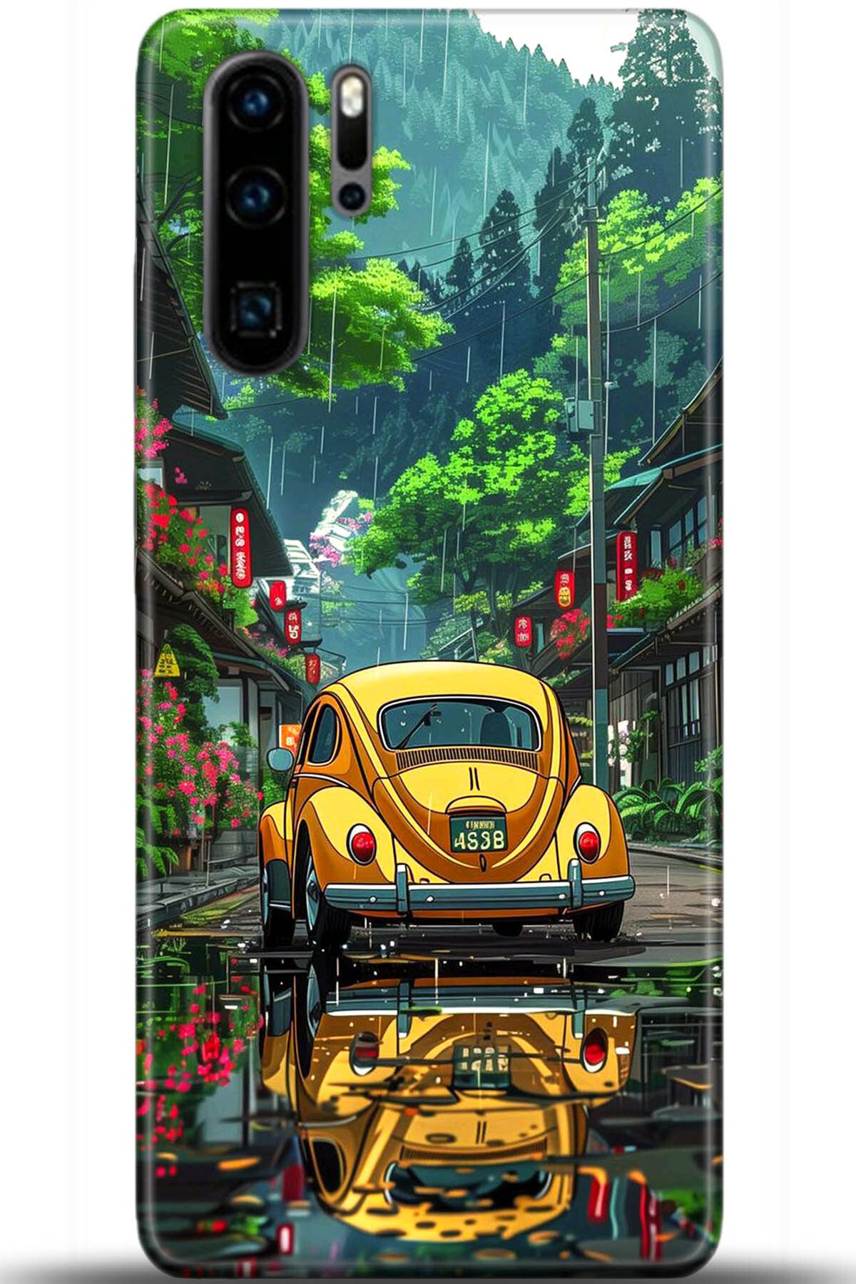 Noprin Huawei P30 Pro Kılıf HD Baskılı Kılıf - Happiness Series 5561