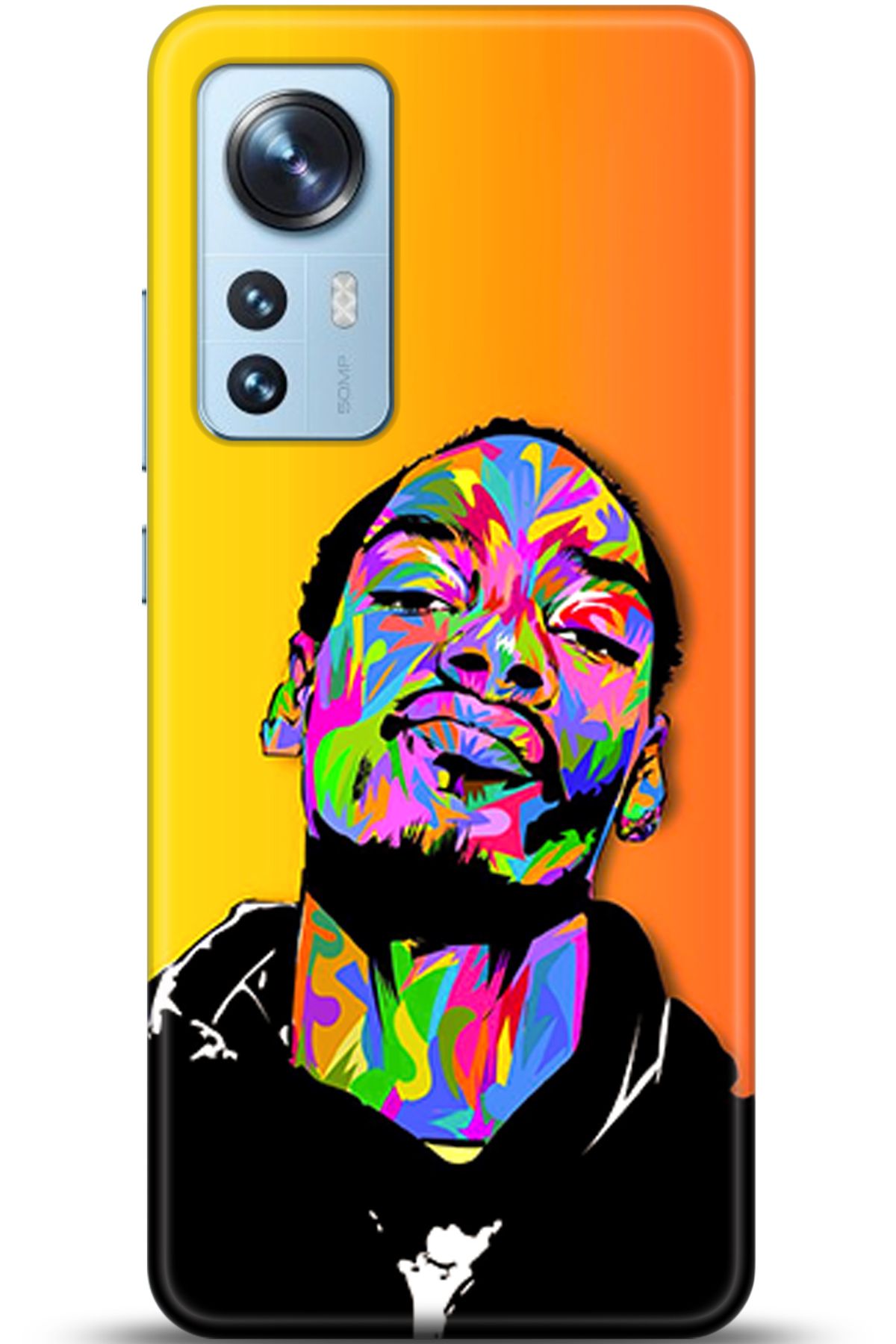 Noprin Xiaomi 12 Pro Kılıf HD Baskılı Kılıf - Happiness Series 5573