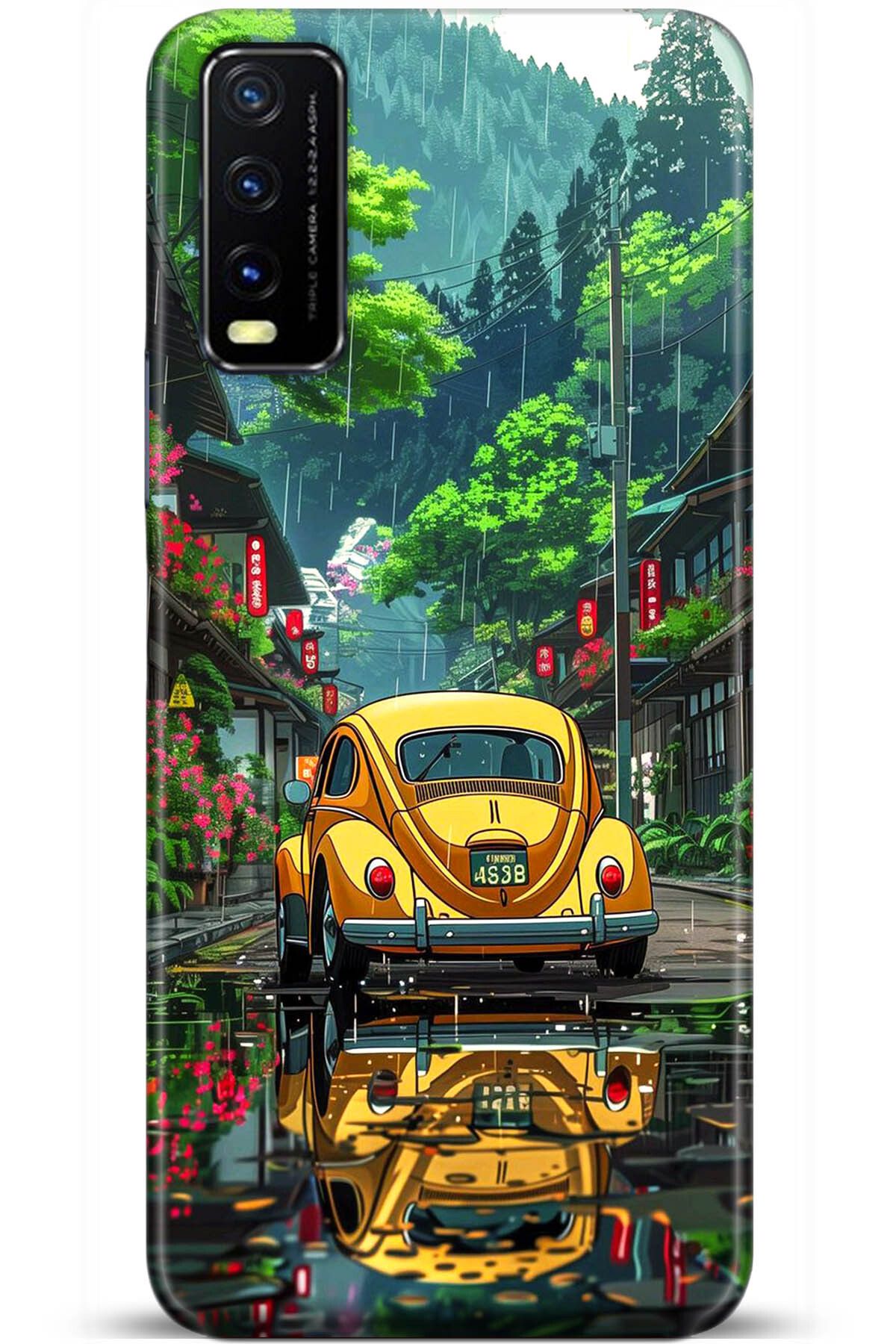Noprin Vivo Y20 Kılıf HD Baskılı Kılıf - Happiness Series 5561