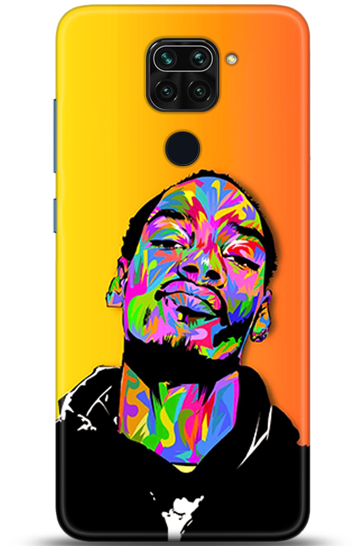 Noprin Xiaomi Redmi Note 9 Kılıf HD Baskılı Kılıf - Happiness Series 5573