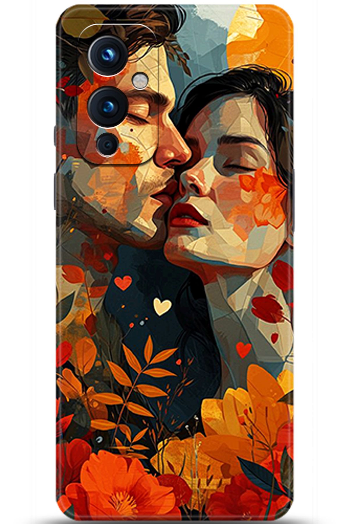 Oneplus 9 Kılıf HD Baskılı Kılıf - Happiness Series 5556