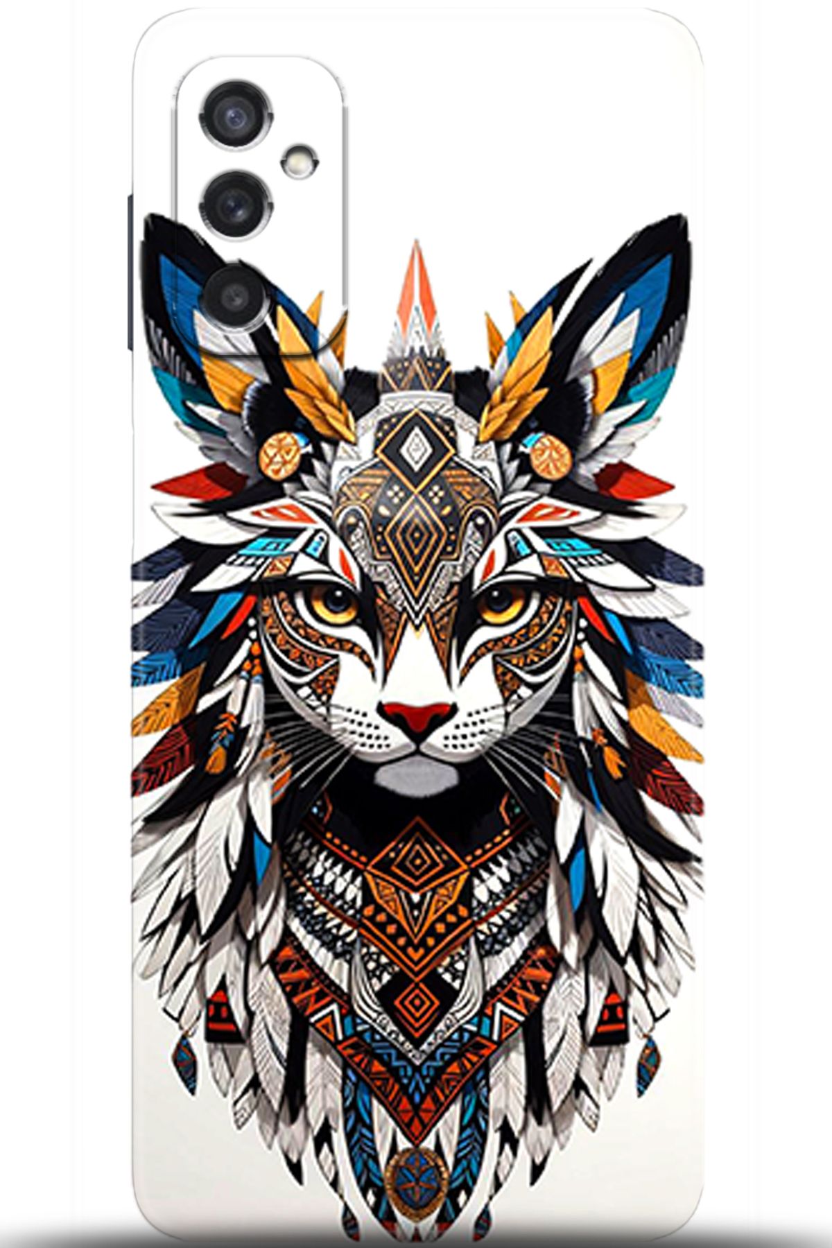 Noprin Samsung Galaxy M52 5G Kılıf HD Baskılı Kılıf - Happiness Series 5570