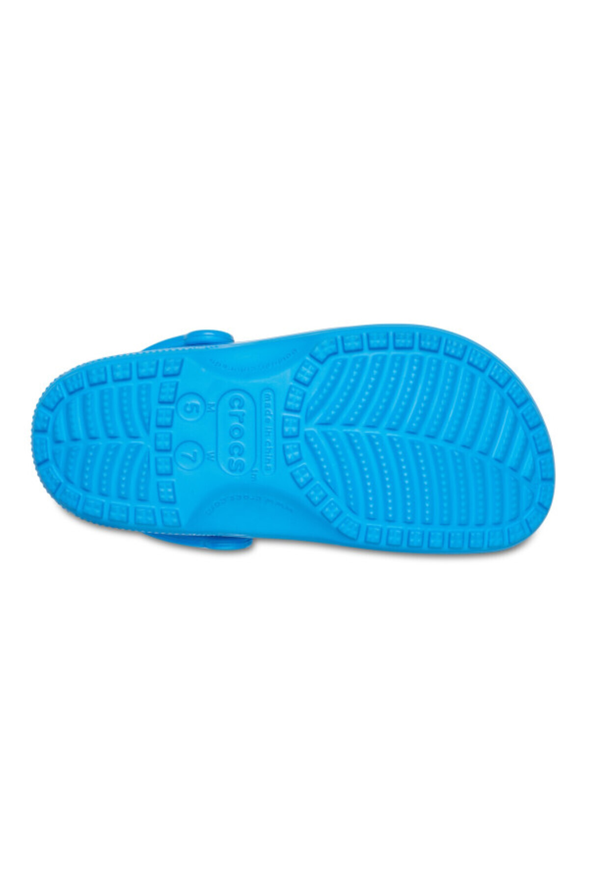 Crocs-classic neon highlighter clog - neon ocean 7