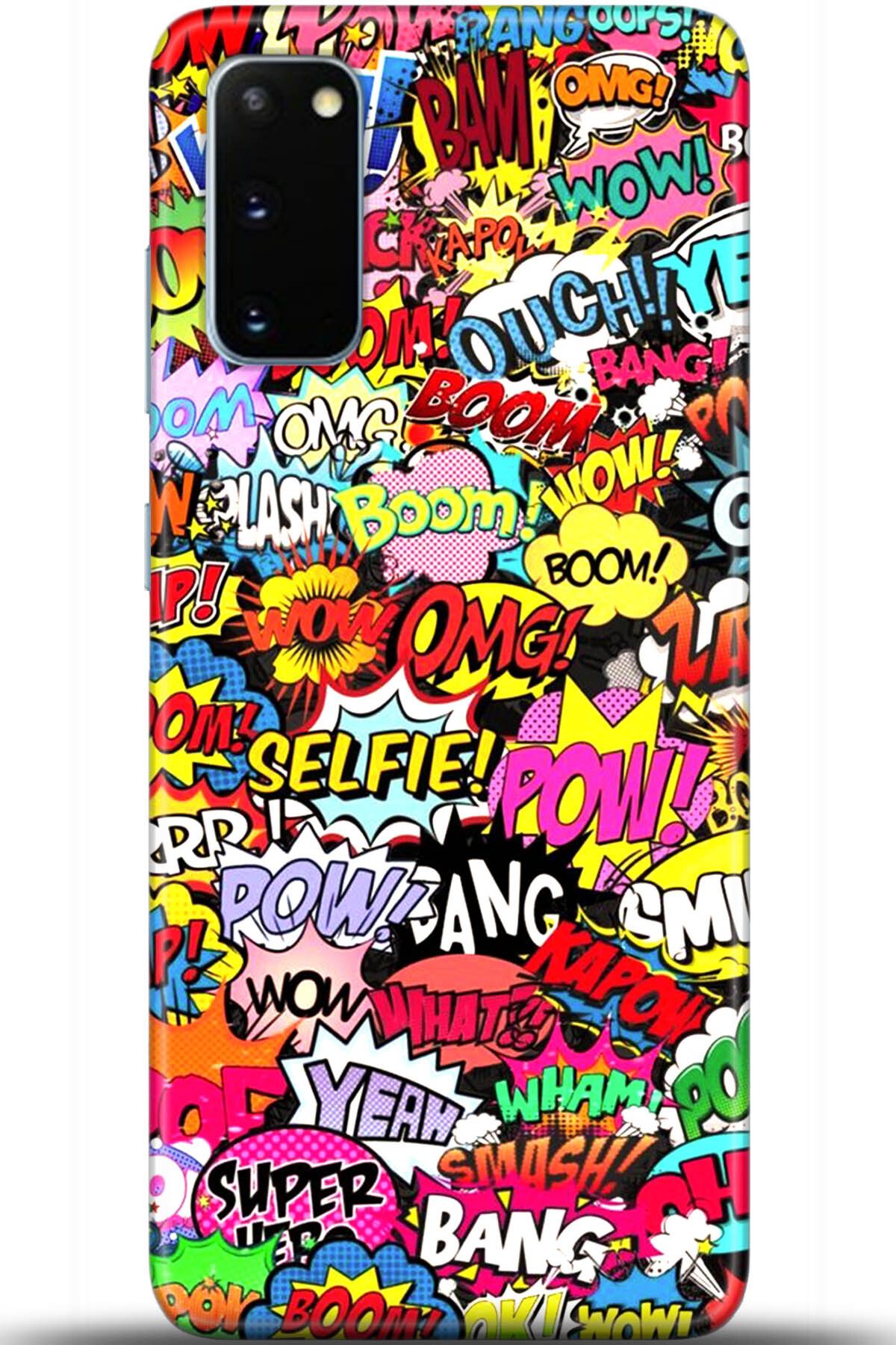 Noprin Samsung Galaxy S20 Kılıf HD Baskılı Kılıf - Happiness Series 5552