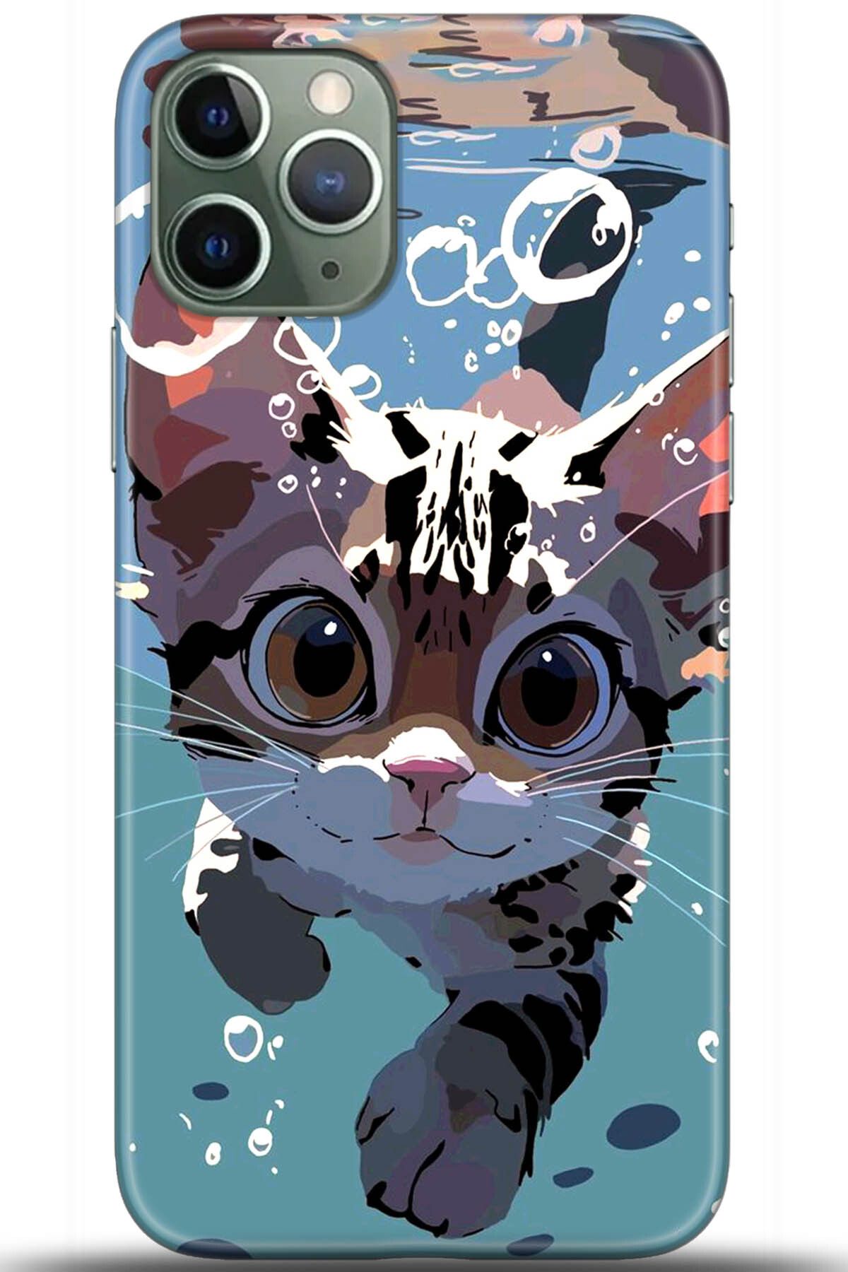 Noprin Apple iPhone 11 Pro Max Kılıf HD Baskılı Kılıf - Happiness Series 5557