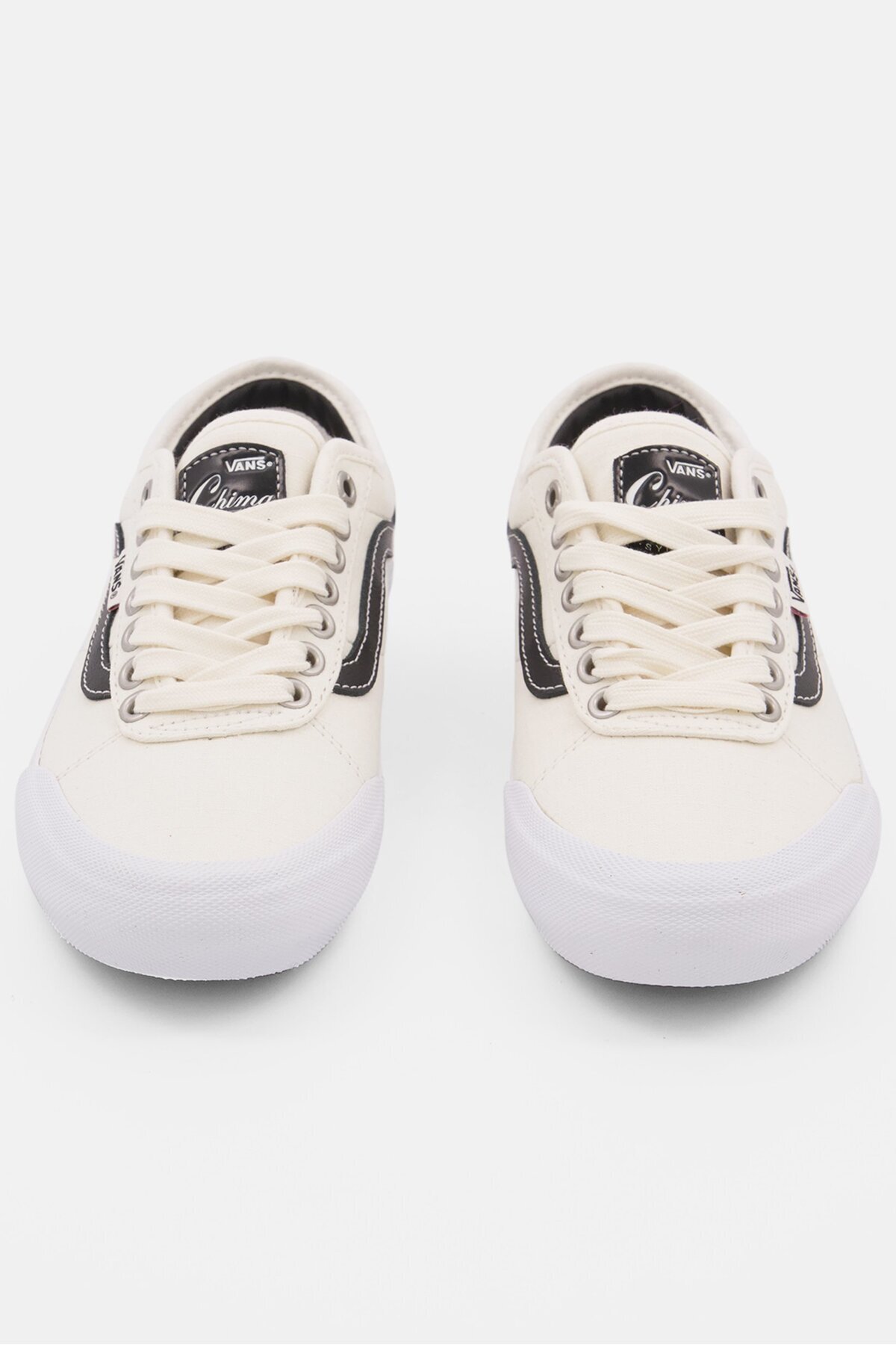 Vans-Kids Boy Chima Pro 2 Lace Up Skate Shoes, Beige/Black 3