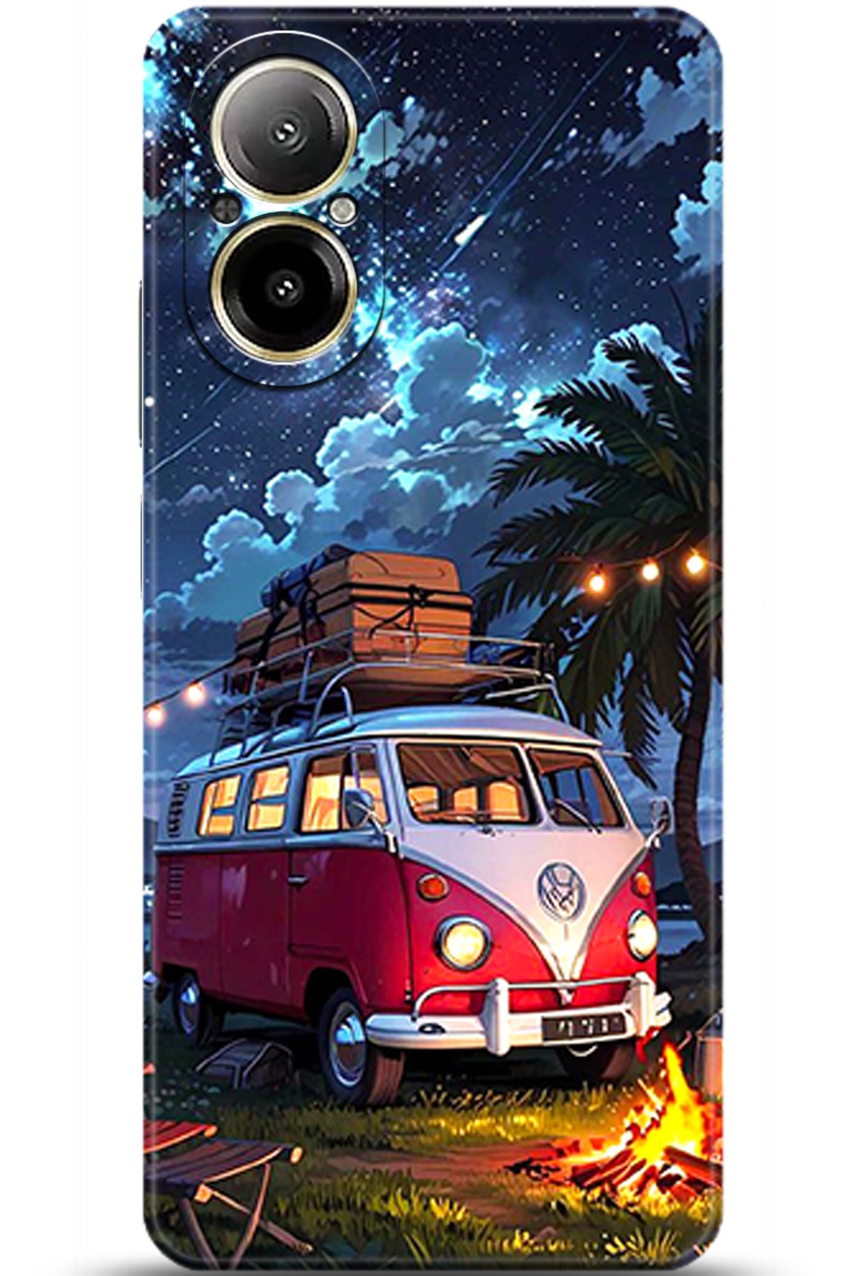 realme 12 Lite Kılıf HD Baskılı Kılıf - Happiness Series 5564