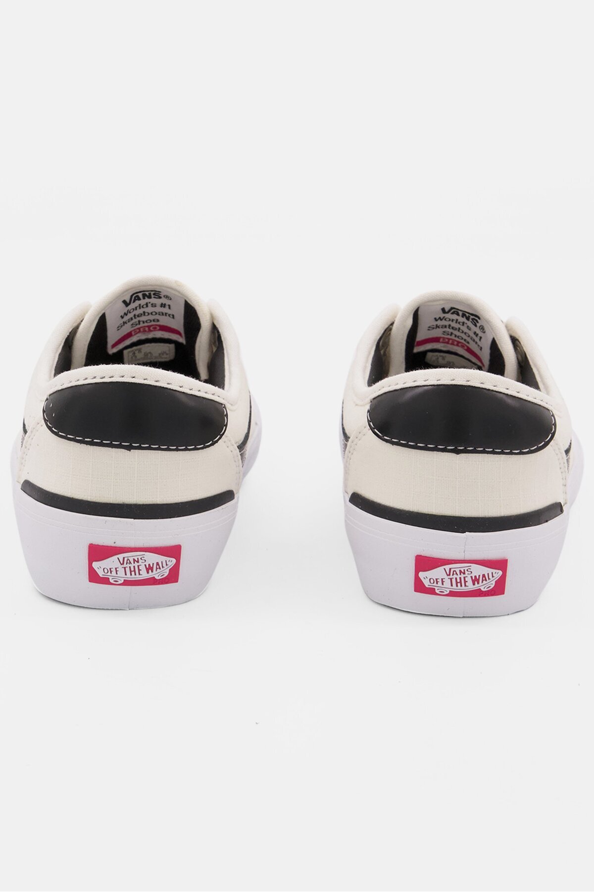 Vans-Kids Boy Chima Pro 2 Lace Up Skate Shoes, Beige/Black 2