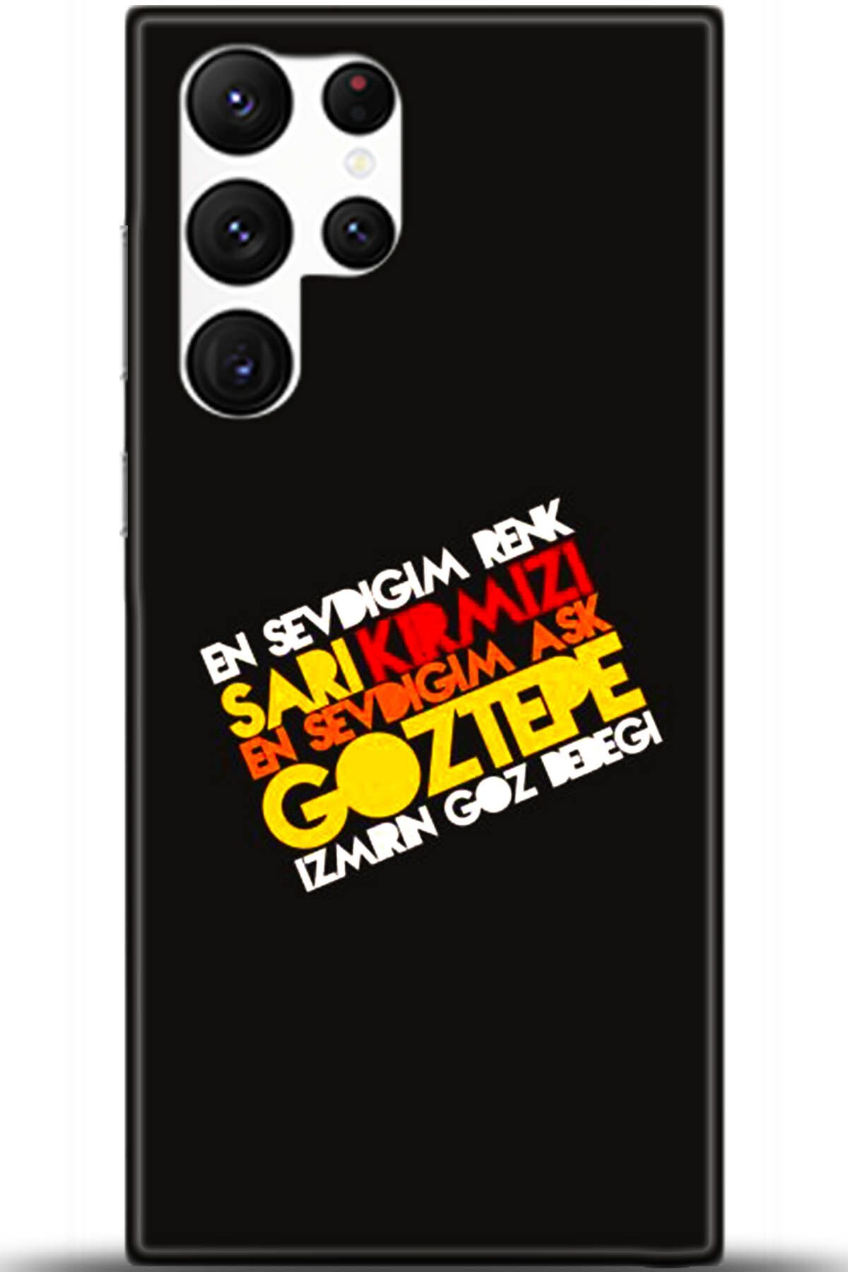 Noprin Samsung Galaxy S22 Ultra Kılıf HD Baskılı Kılıf - Happiness Series 5577
