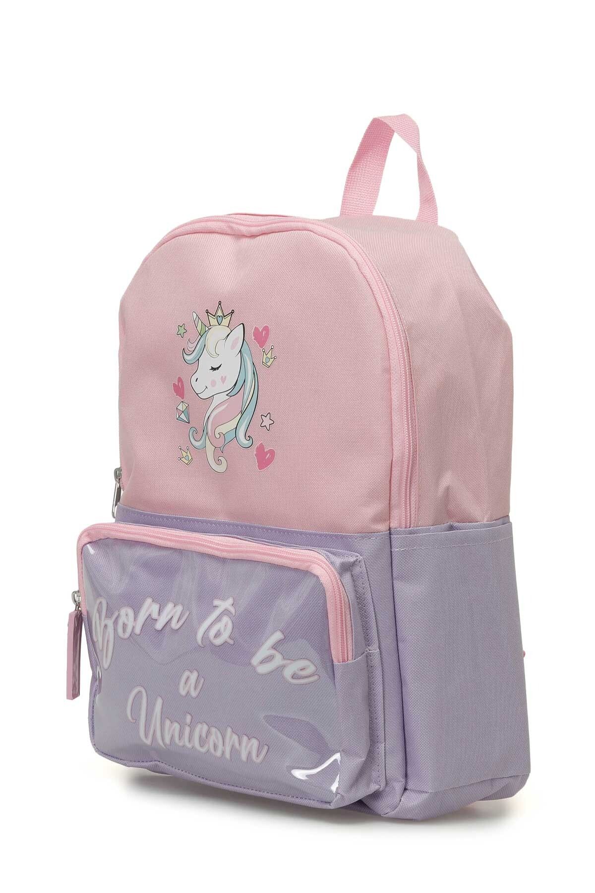 Polaris-Bts Unicorn 4pr Rosa Mädchen-Rucksack 2