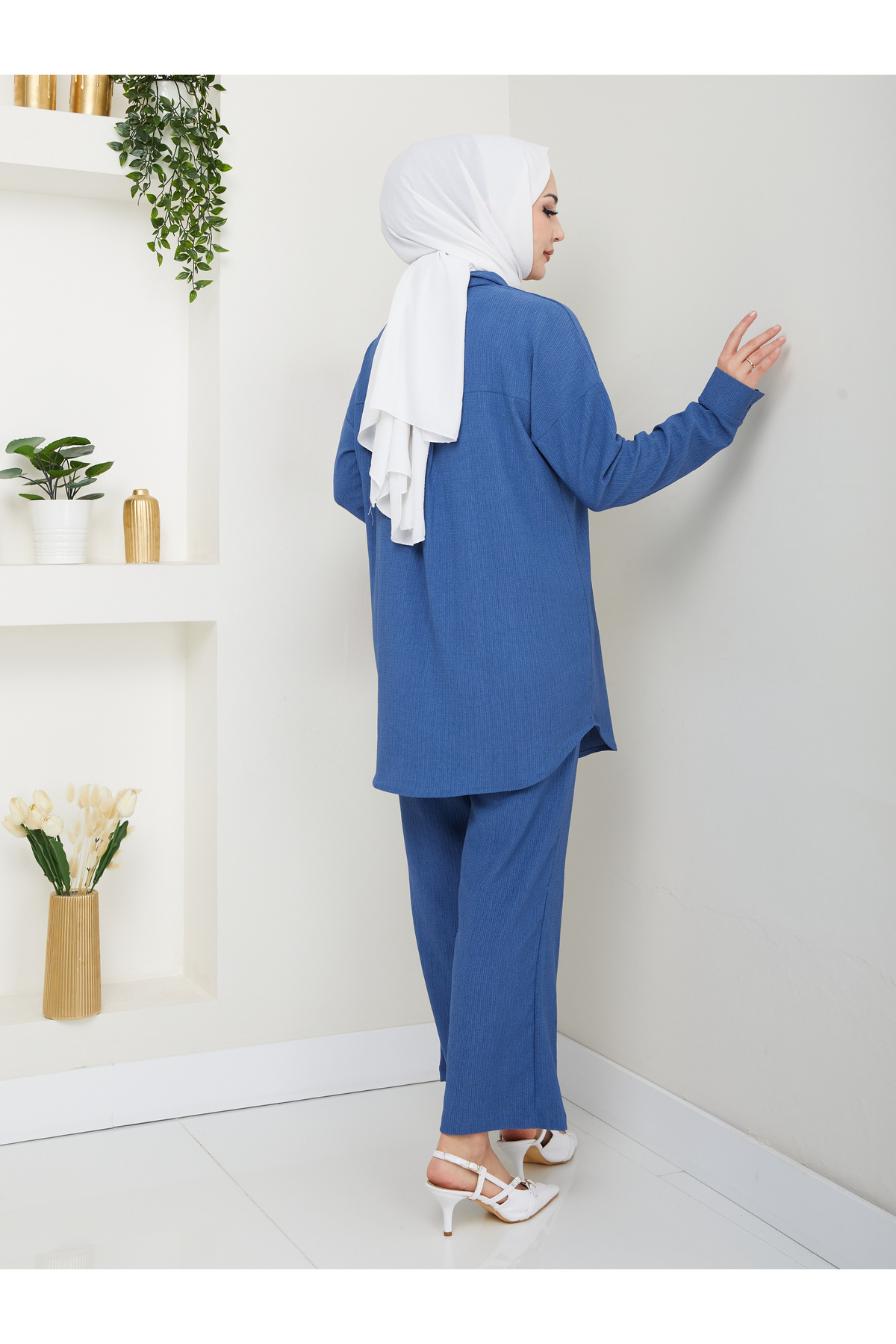 VOLT CLOTHİNG-Női hidzsáb szett nadrággal 7
