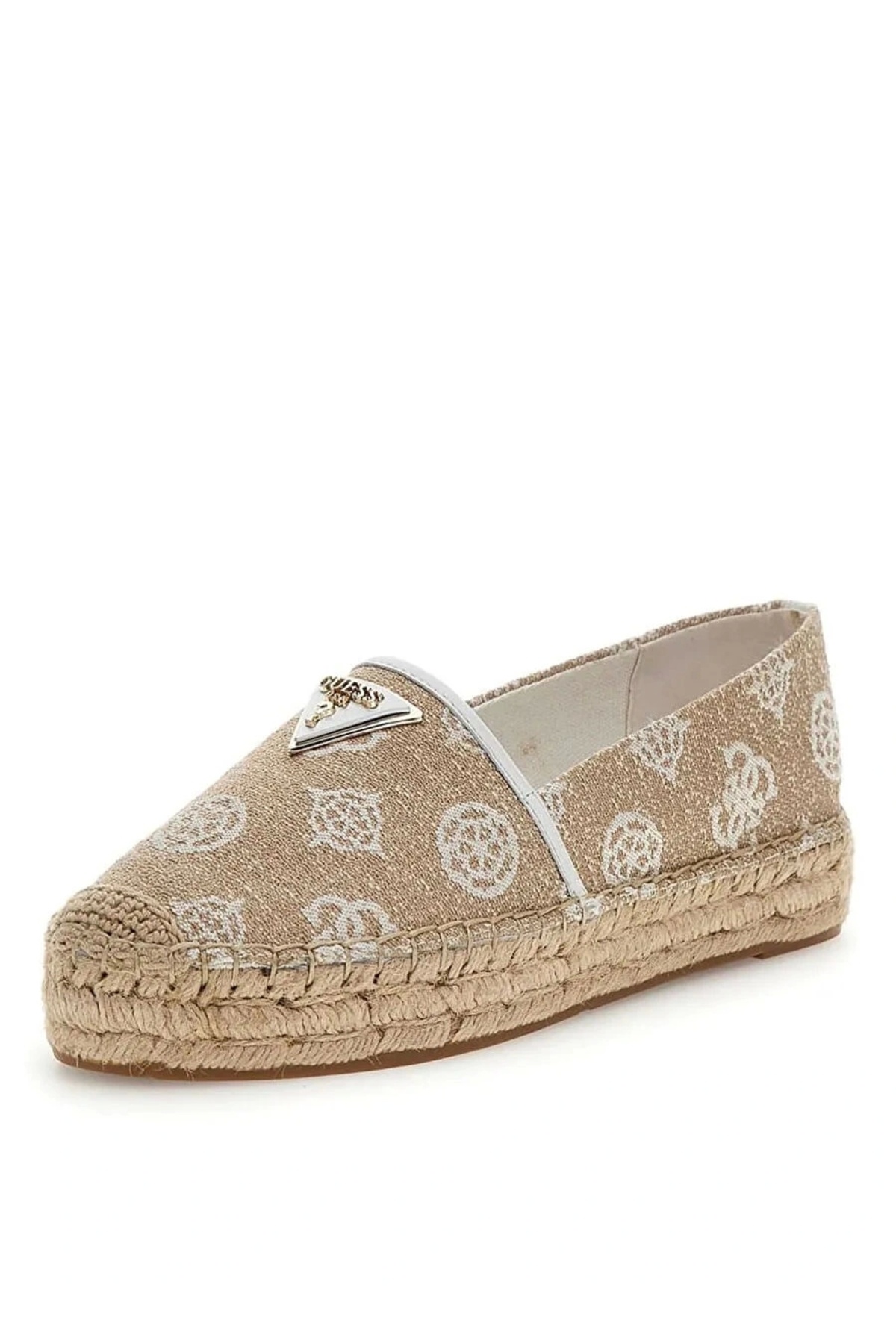 Guess-JOLANDON حذاء باليه نسائي كريمي FLJDNNFAL14-NATWH 4