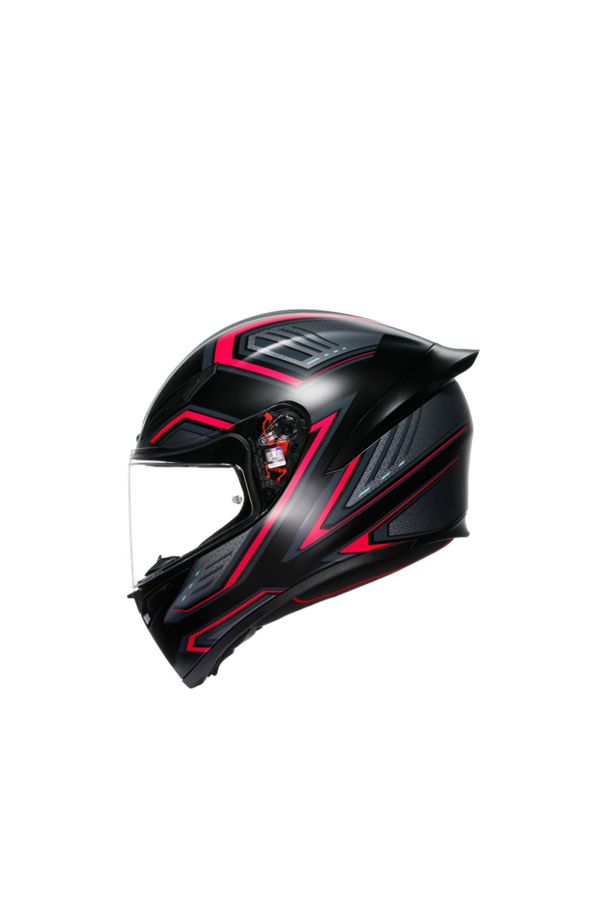KASK/K1 S E2206 SLING MATT BLACK PINK CONFİGURATİON - 3