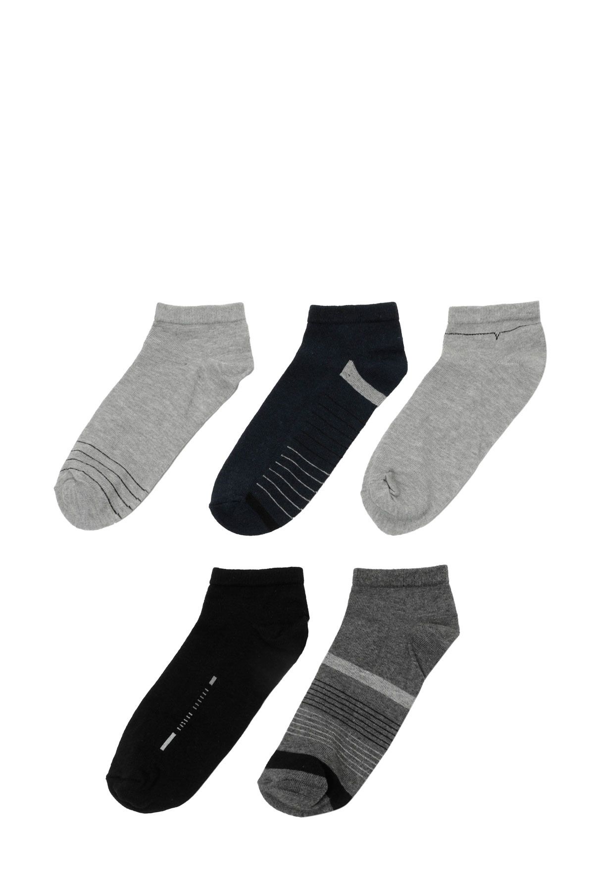 Polaris-Pánské 5dílné ponožky do bot TREND 5LI PTK-M 4PR Navy Blue 1