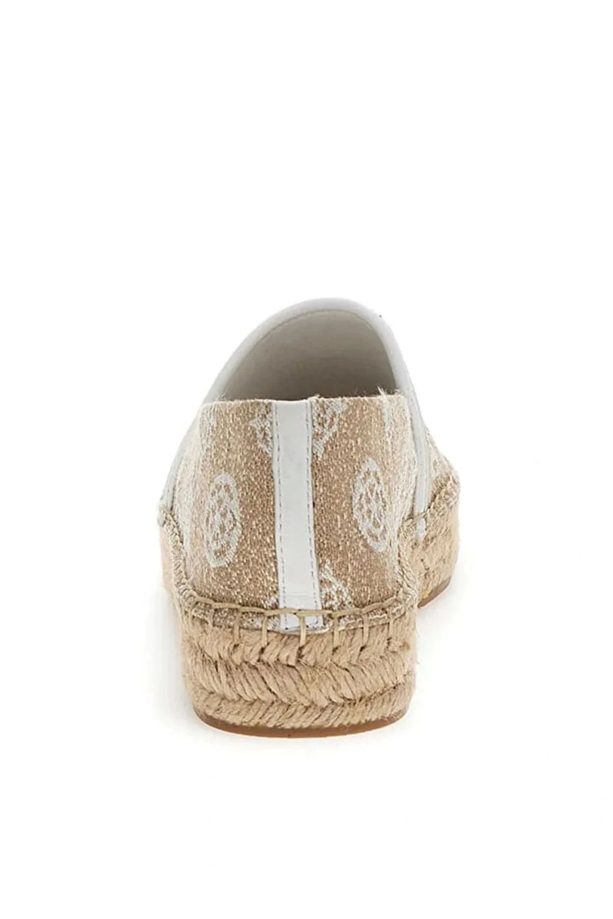 Guess-JOLANDON حذاء باليه نسائي كريمي FLJDNNFAL14-NATWH 3