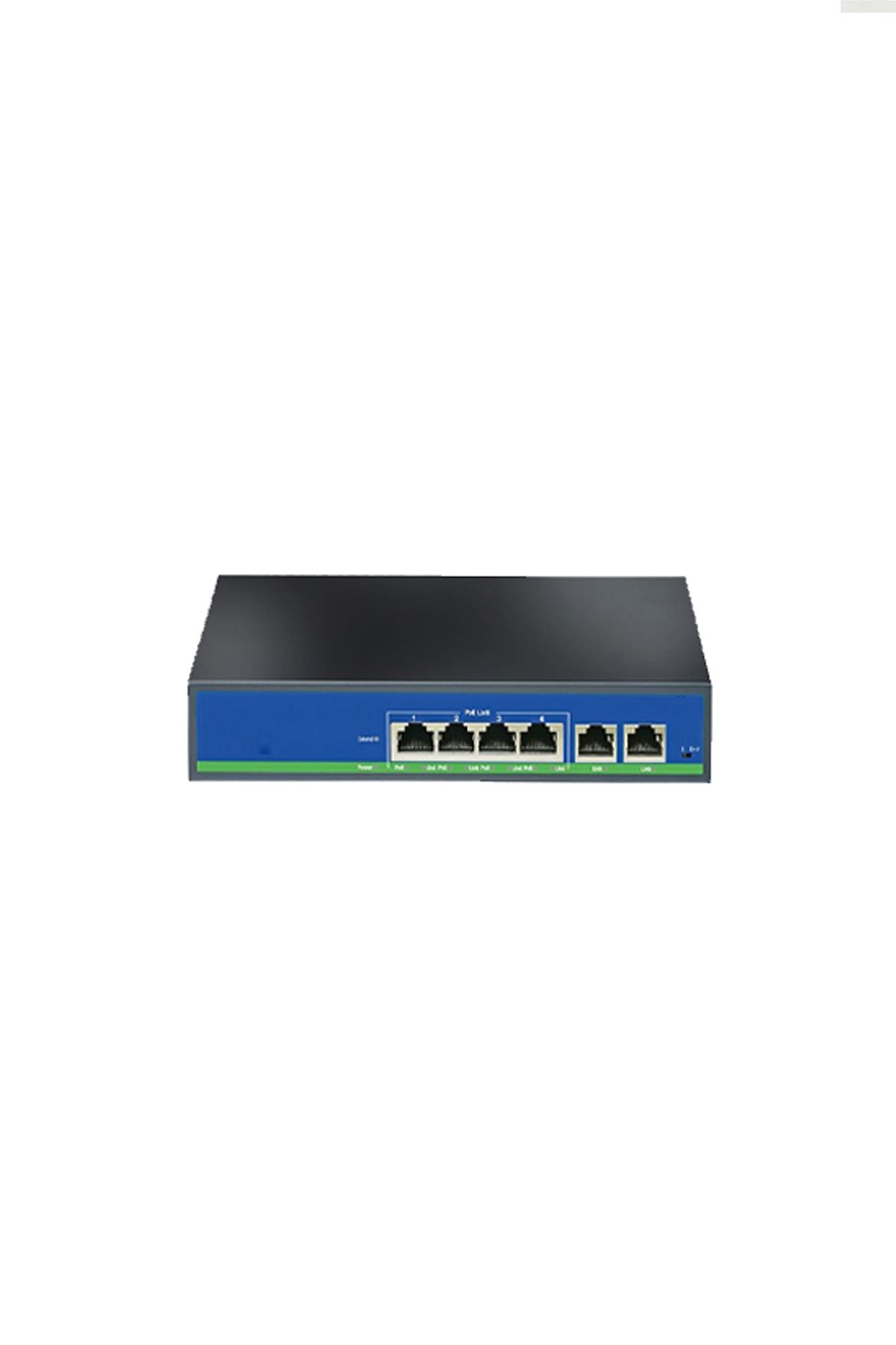 COMBO 4 port 10/100Mbps 4+2  megabit  poe switch