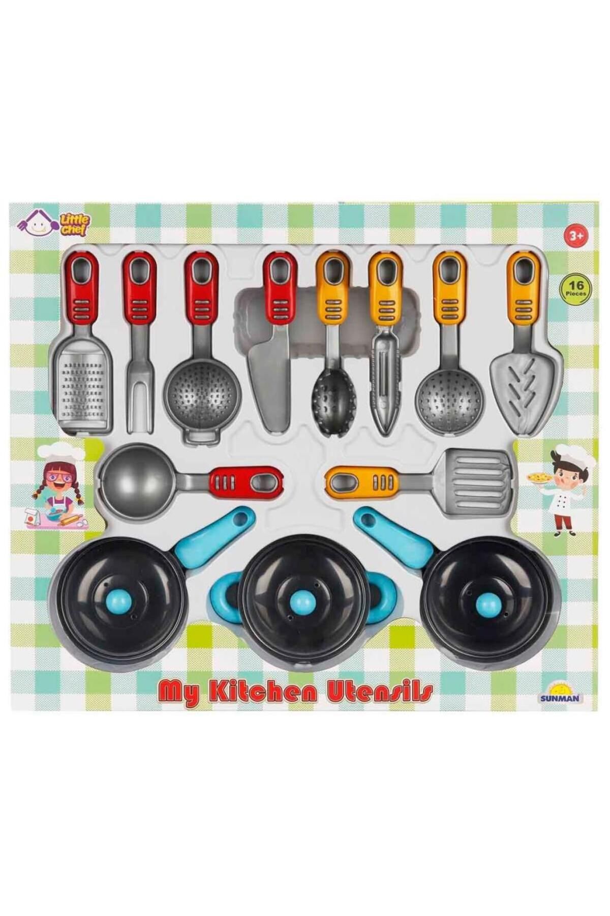 Shop58 Hediye Çantam 4681 Mutfak Gereçleri Seti 16 Parça -Sunman