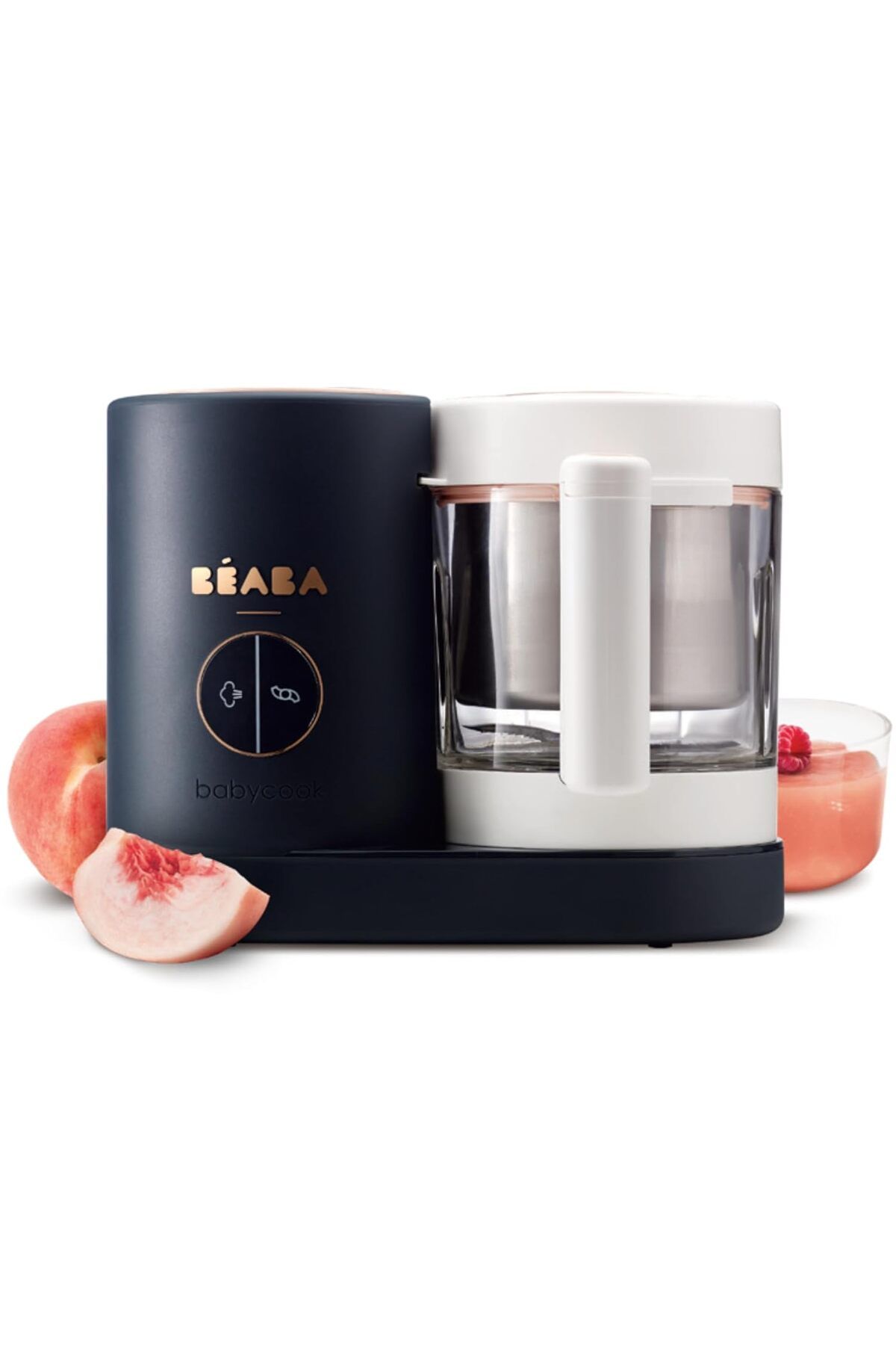 Beaba Babycook Neo 6 sı 1 Arada Bebek Maması Hazırlayıcı, Cam Sürahi ve Çelik Sepet