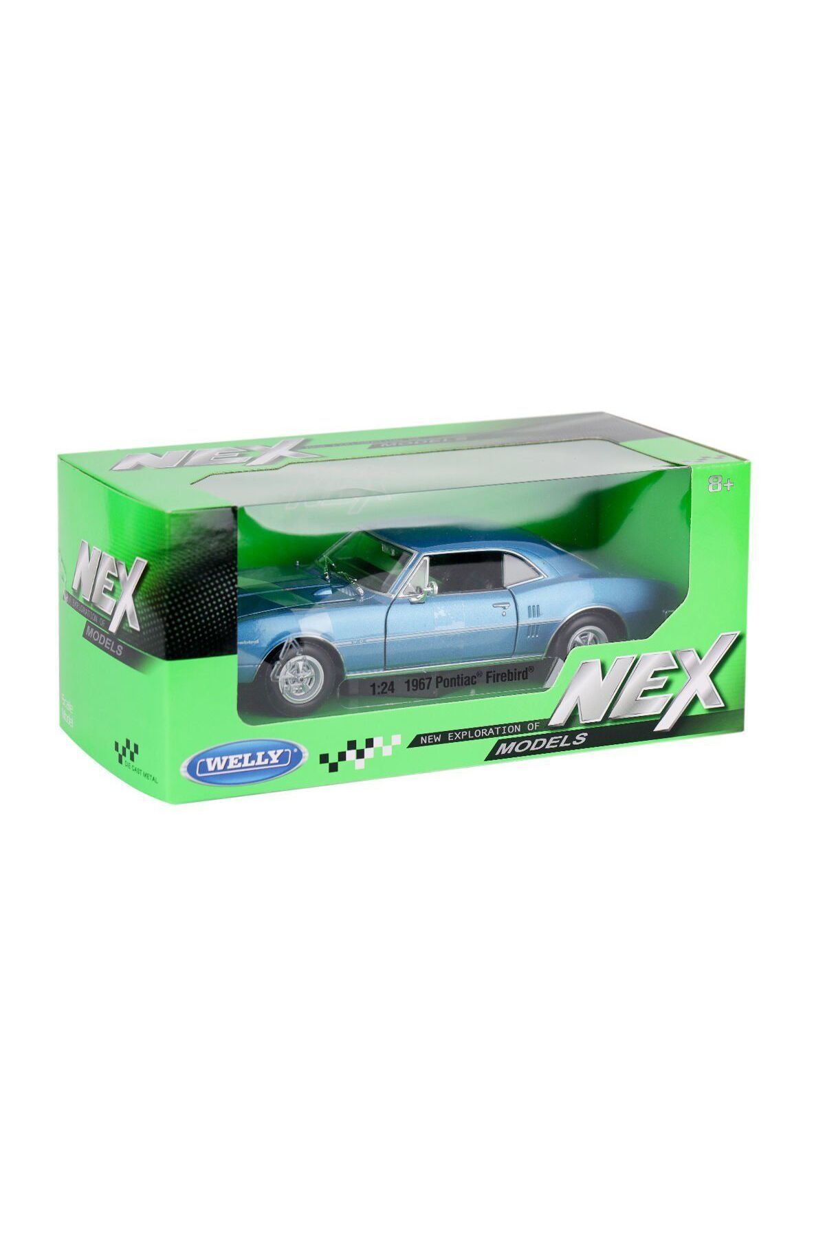 OEM 22502 Welly Pontiac Firebird 1967 1:24 -Karsan Oyuncak