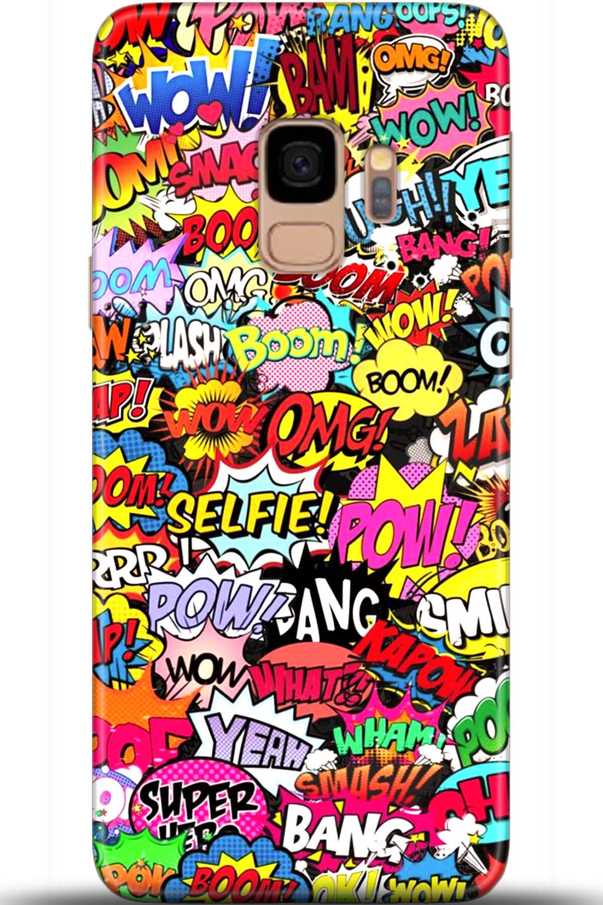 Noprin Samsung Galaxy S9 Kılıf HD Baskılı Kılıf - Happiness Series 5552
