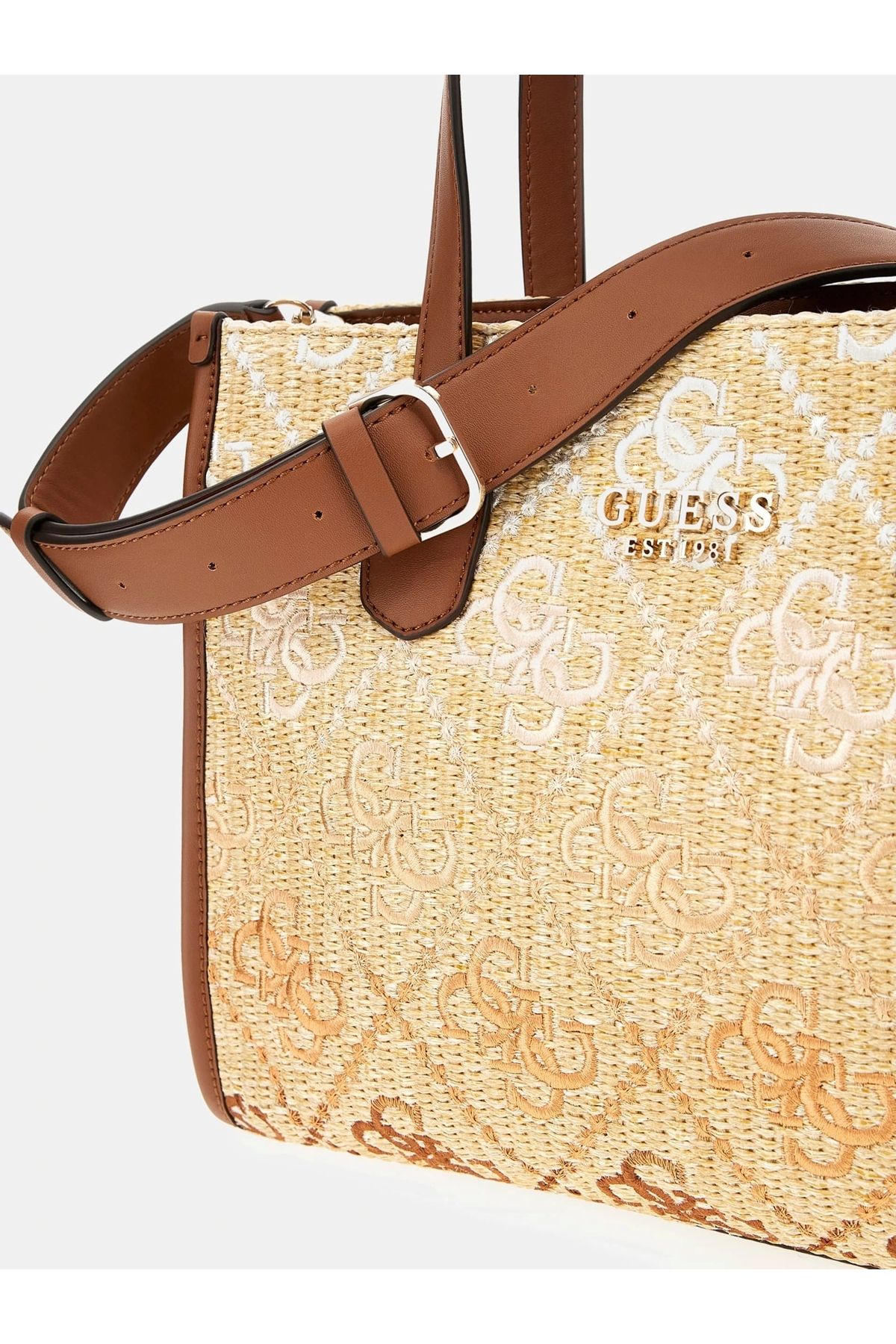 Guess-SILVANA 2 COMP TOTE női barna táska HWSW8665220-COL 3