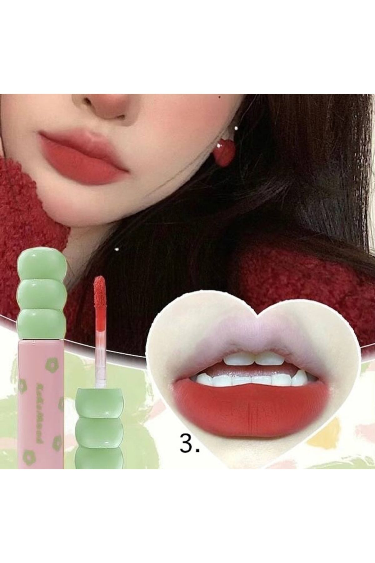 Kozmetik-Velvet Matte Gloss Set a - Kekemood 4