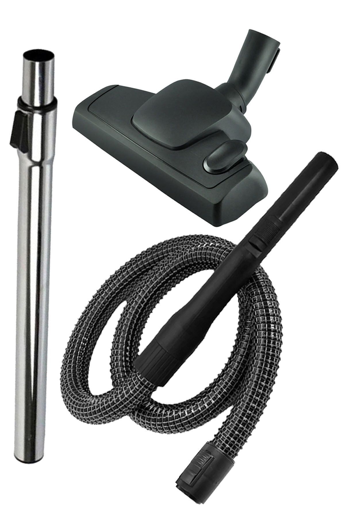 Supurgeavm Karcher WD 3 Uyumlu Çelik Telli Süpürge Hortum Seti Boru Başlık