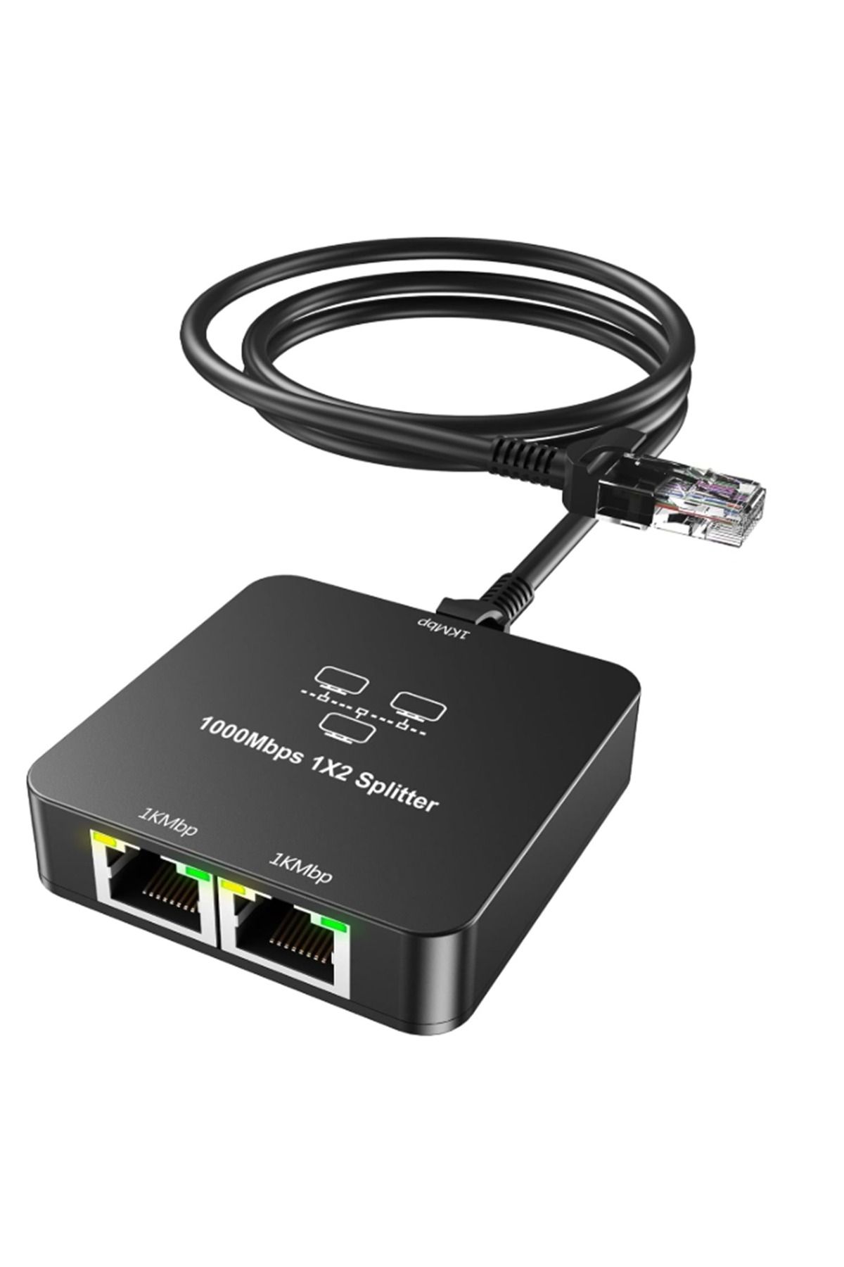 İMEXTECH BİLİŞİM BURADA ZR861 RJ45 1TO2 GİGABİT SPLİTTER ADAPTÖR