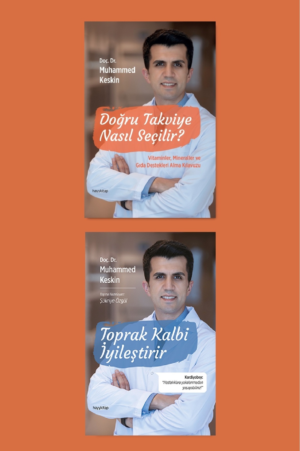 hayykitap Kardiyobey - Doç. Dr. Muhammed Keskin 2 Li Set / Toprak Kalbi - Doğru Takviye Nasıl Seçilir?