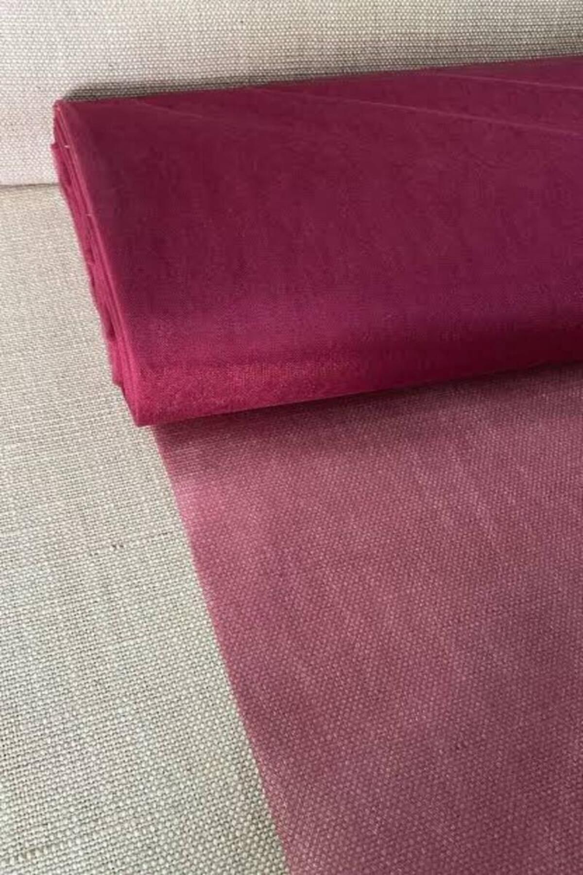 HOBİ Bohça Tülü Bordo Süsleme Tülü Gelin Damat Bohça Tülü Parti Süsleme Tülü En 1x3 Metre Boyutunda