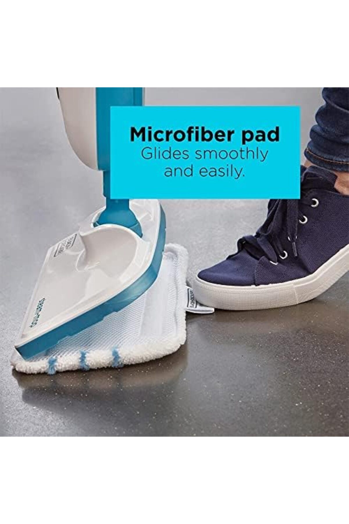 Black&Decker-Black Decker Steam Mop, 1300w, Superheated Steam, 180 Swivel Head, Microfiber Pad, 4m Cable, Safe 8