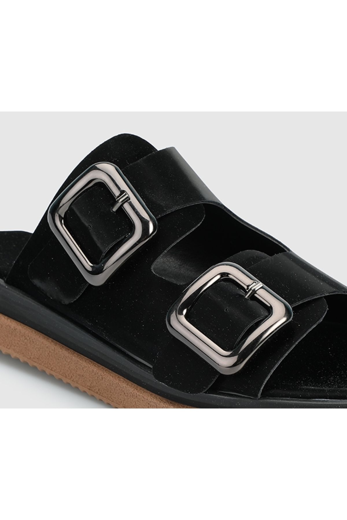 Provoq-Black Women's Slippers 5