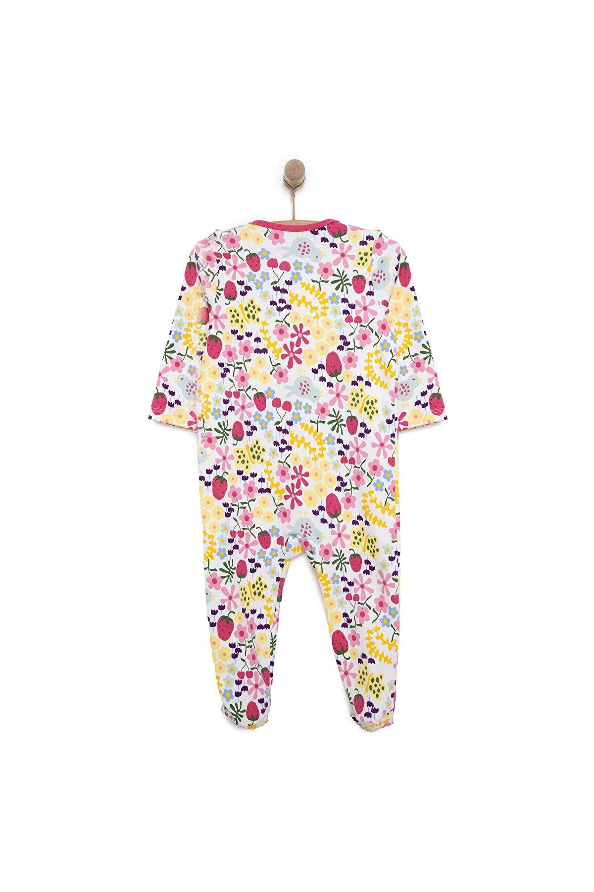 ebebek Hello Baby HelloBaby Yenidoğan Kız Patikli Tulum Kız Bebek fotoğrafı 2 (önizleme)