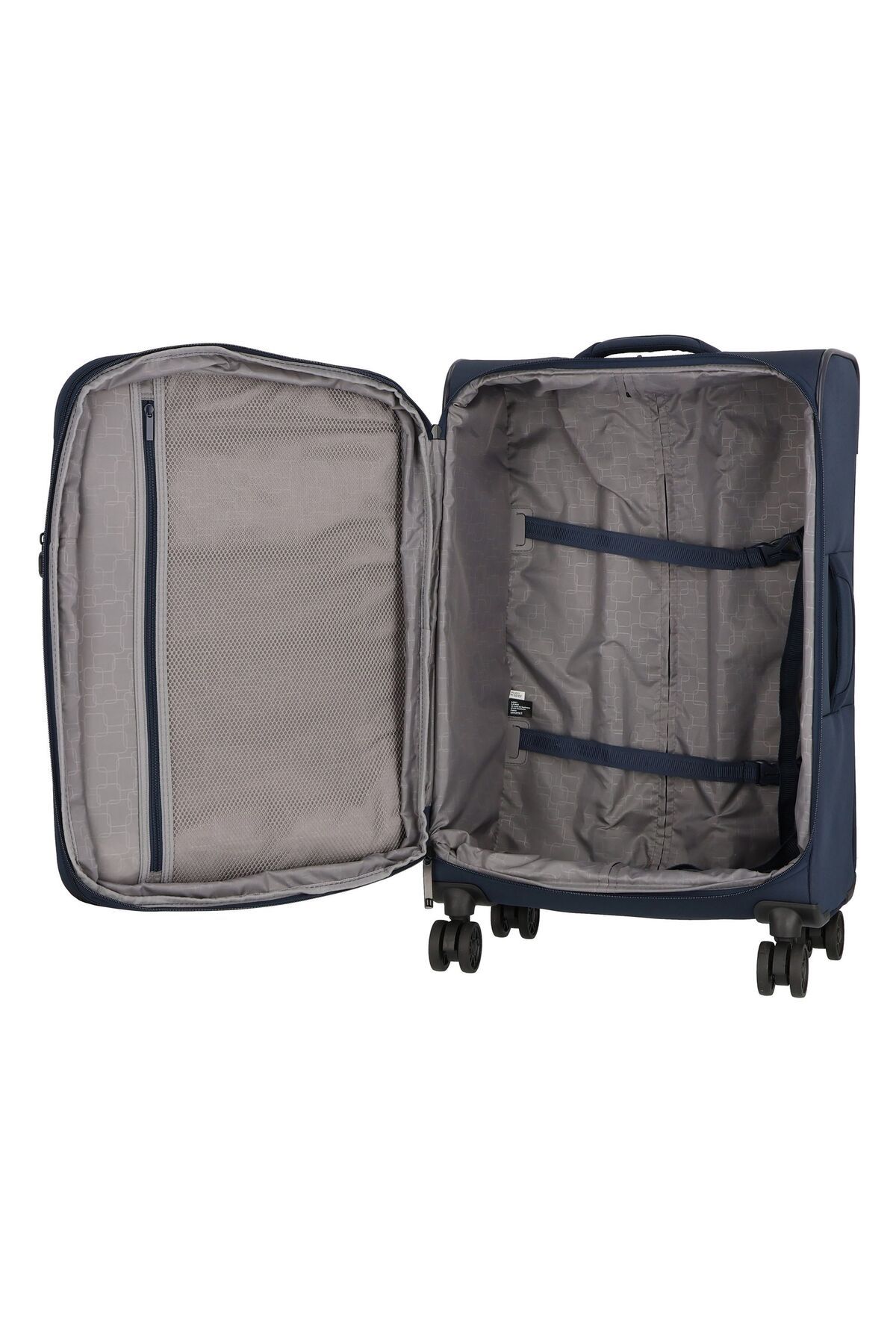 Jump-Monthélys 4 Rollen Trolley 67 cm mit Dehnfalte 5