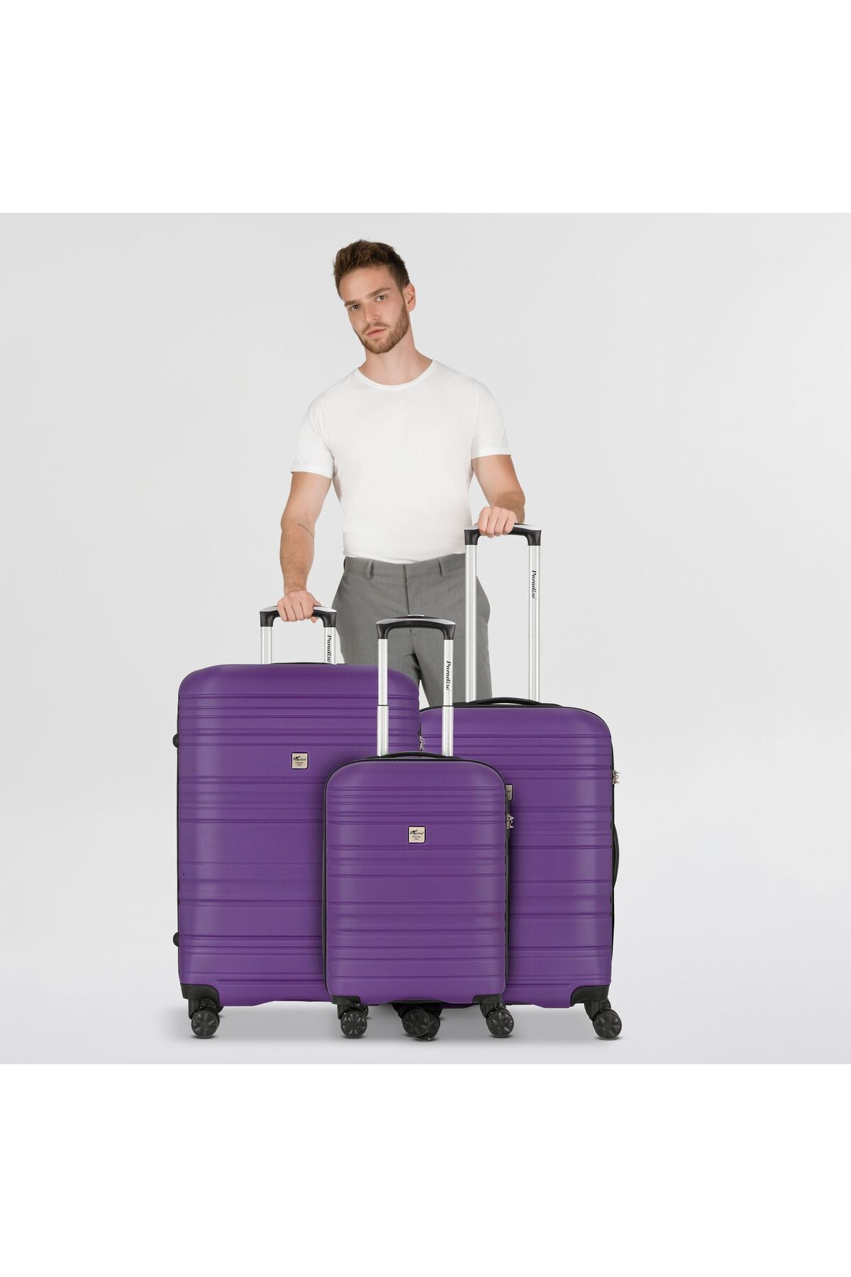 Check.In-Paradise 4 wheels Suitcase set 3-piece 7