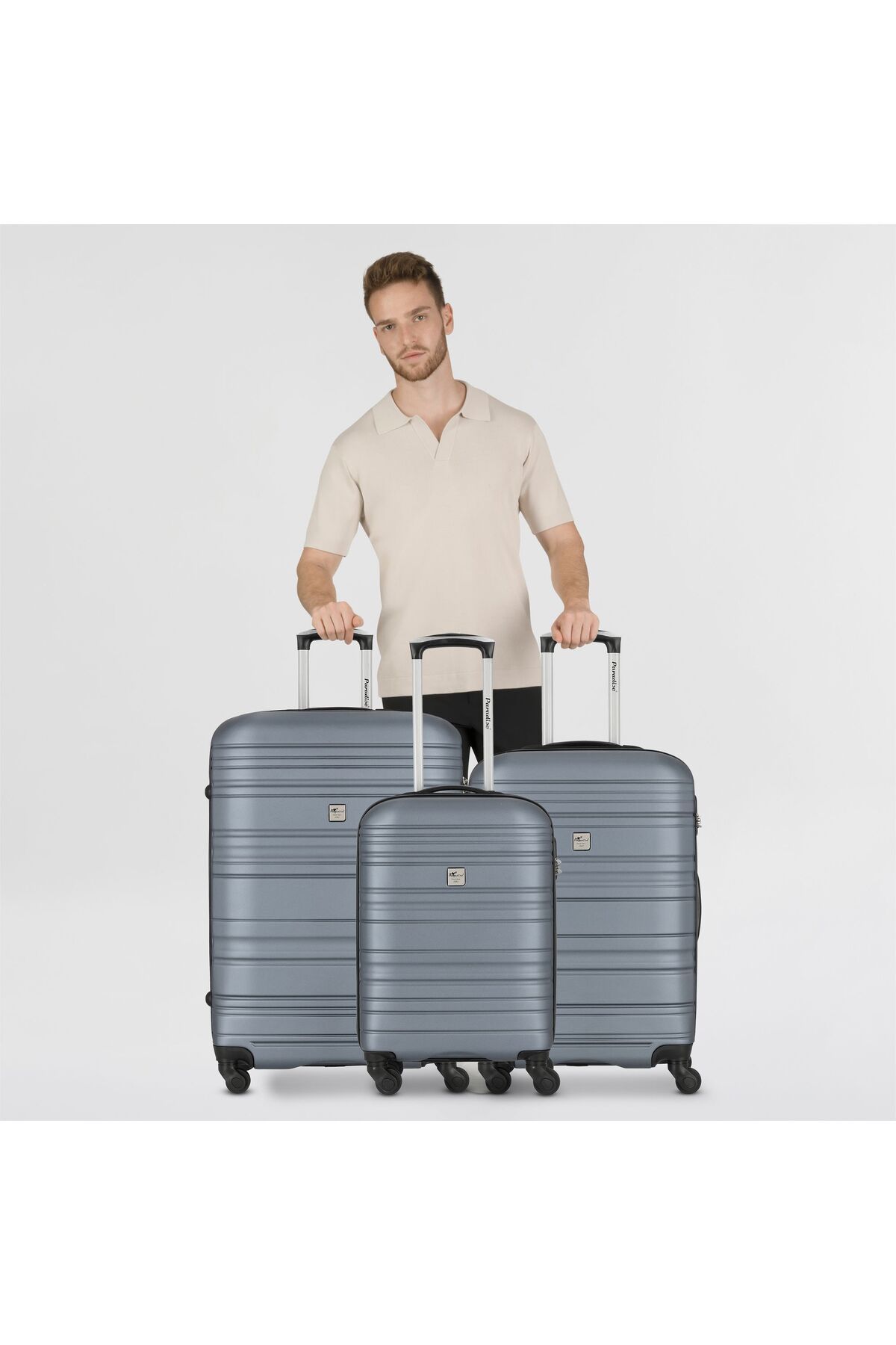Check.In-Paradise 4 wheels Suitcase set 3-piece 7