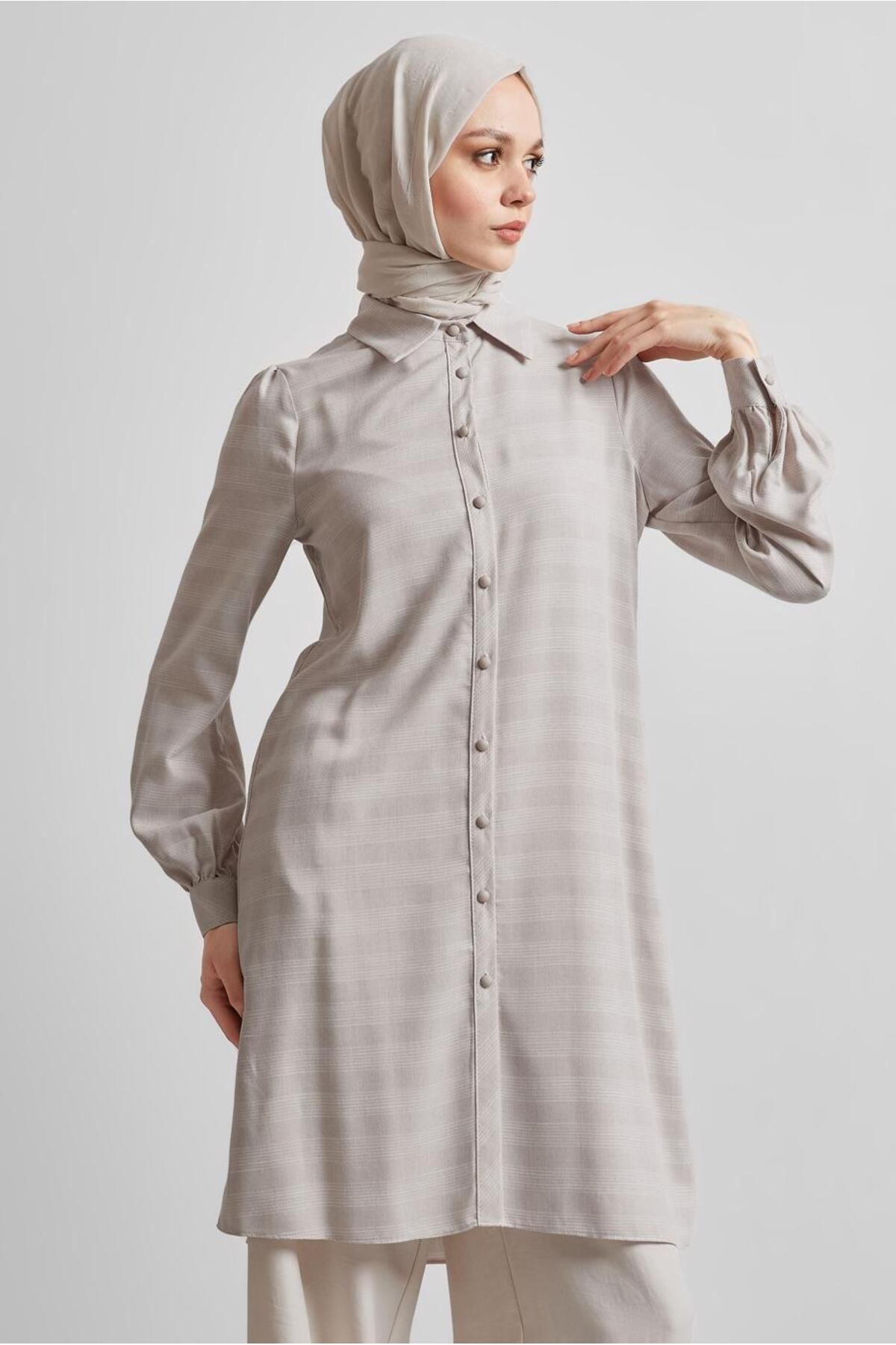 تونیک یقه پیراهن 44812 Alvina
