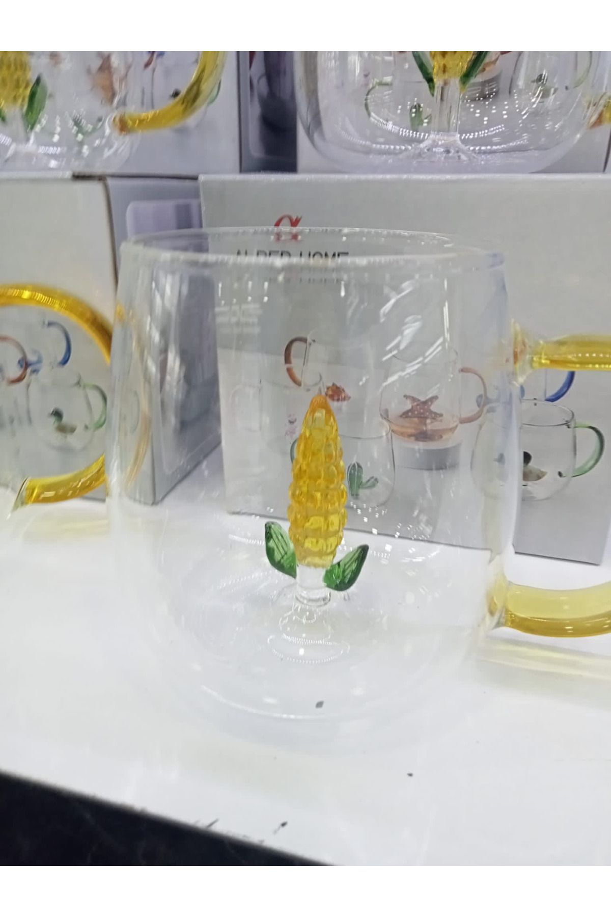 BulutRetail 3D Mısır Figürlü Kupa Bardak