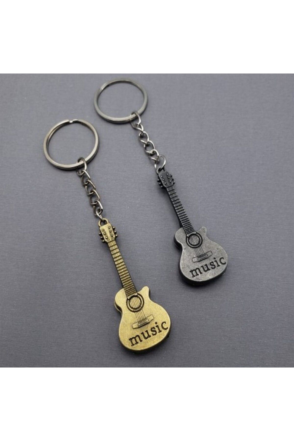 Allproduct Metal Gitar Anahtarlık