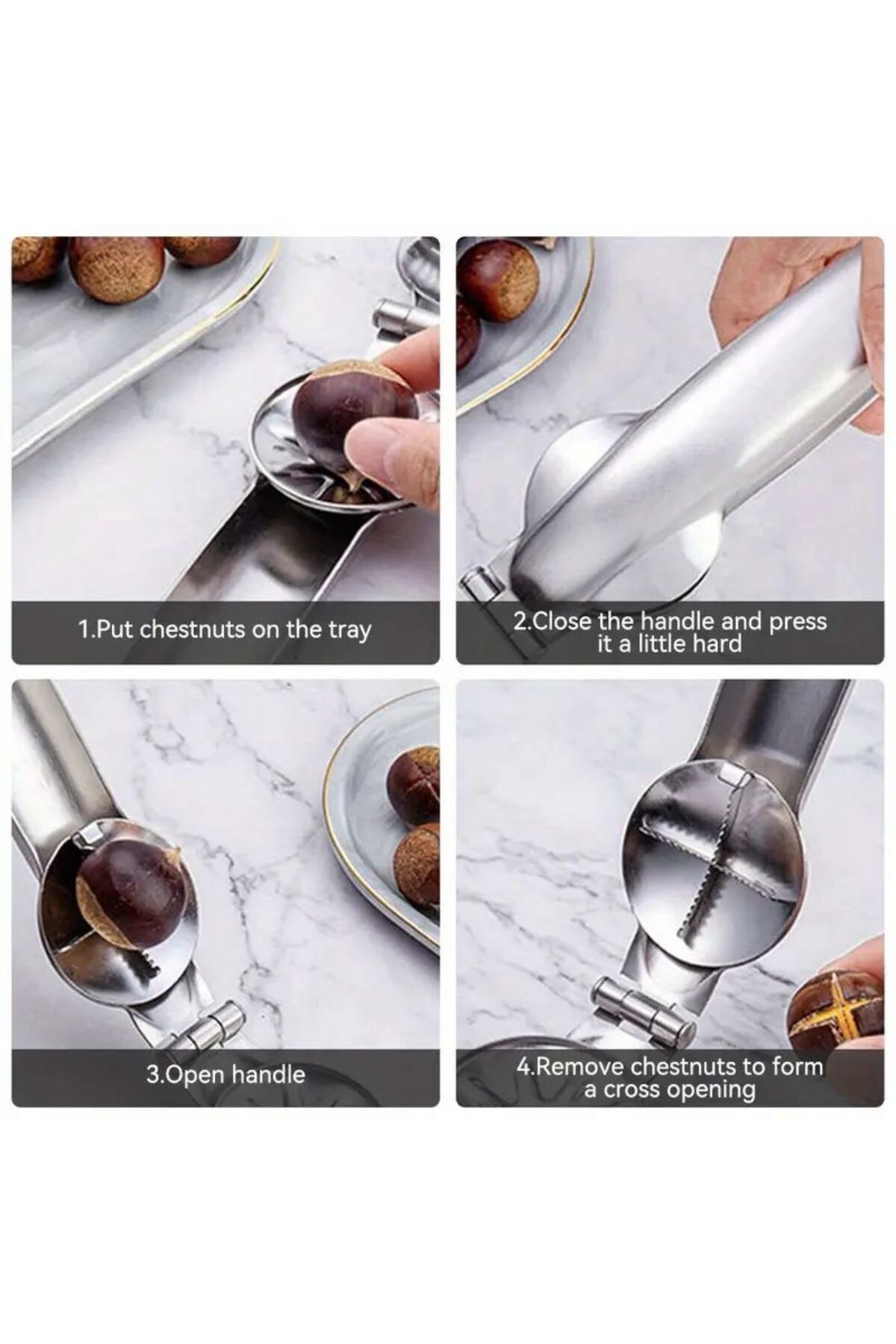 Seçkin Trend Profesyonel Metal Kestane Çizici Pense