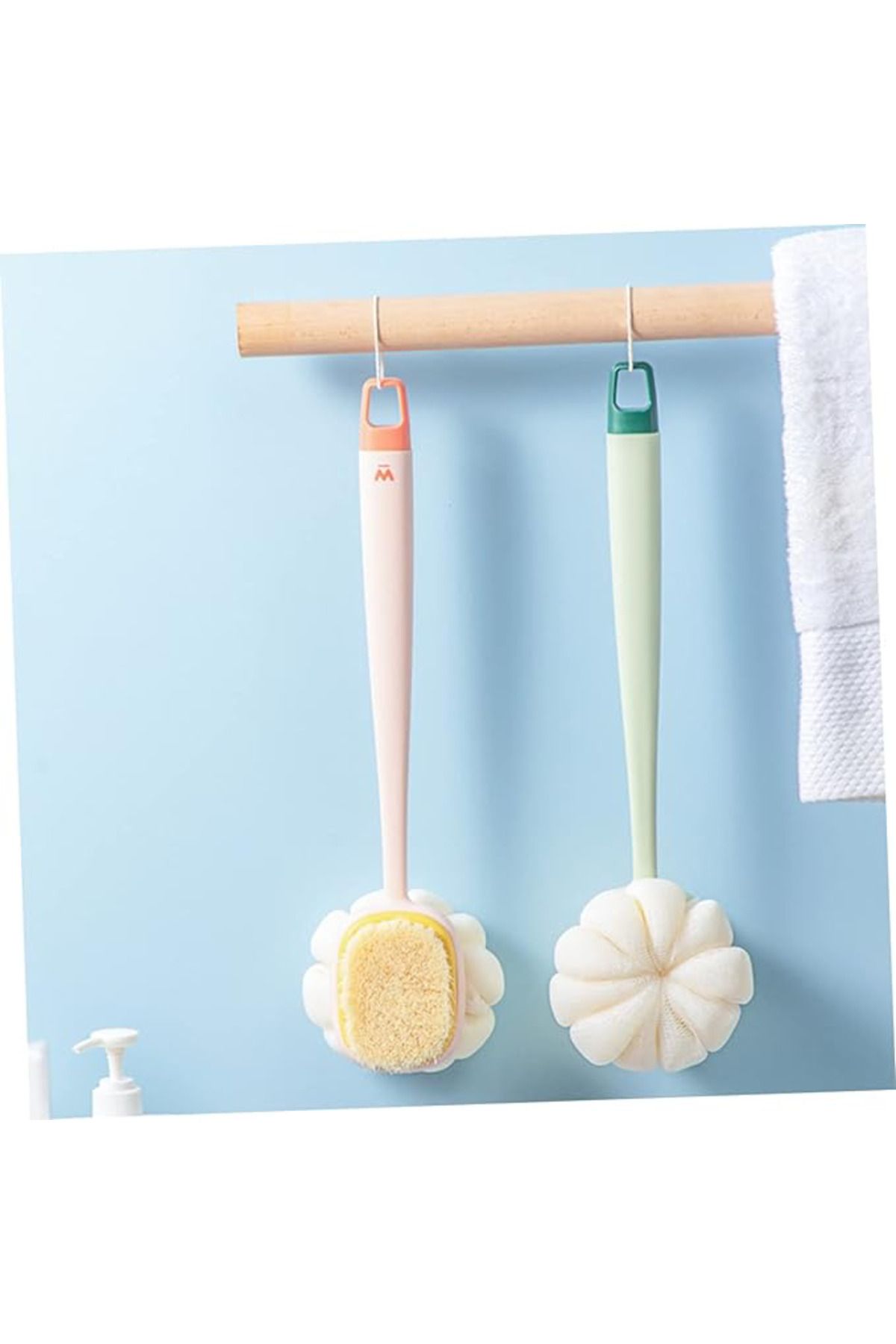 OEM Çift Taraflı Banyo Duş Fırçası
