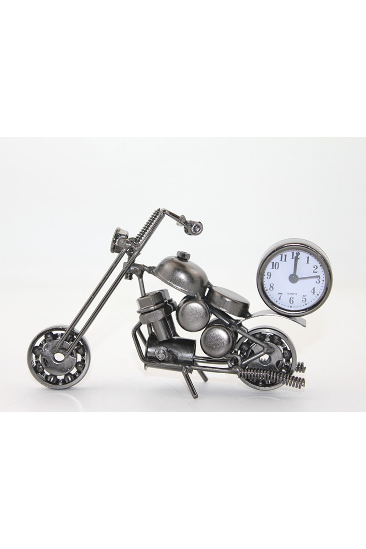 PRATİKOBA Saatli Metal Motor Model 1